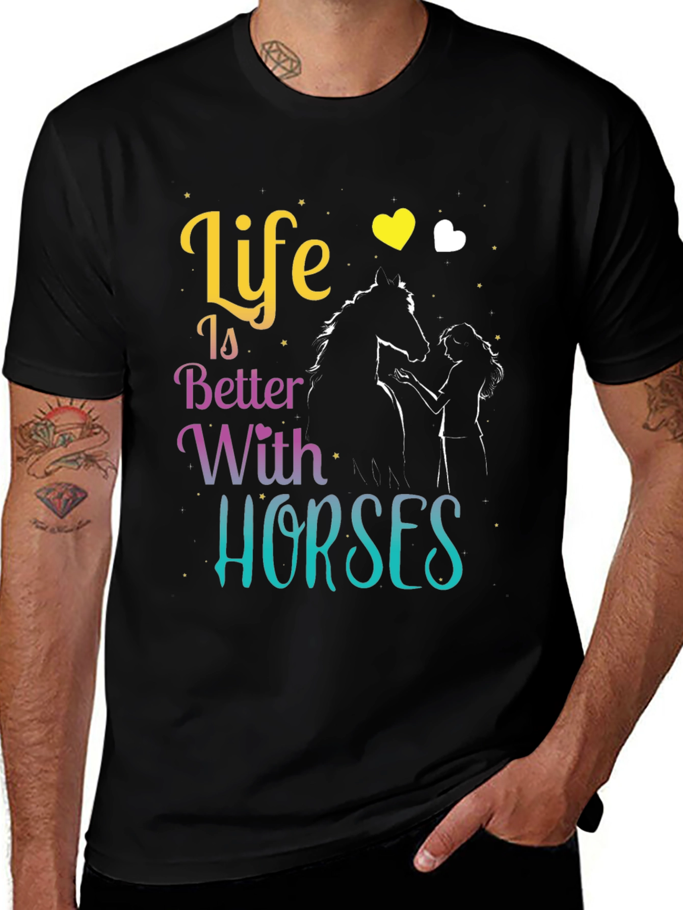 Variant 13 of Life is Better With Horses T-Shirt