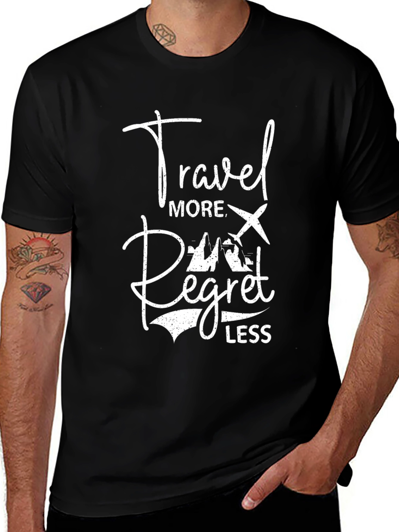 Variant 24 of Travel More Regret Less T-Shirt