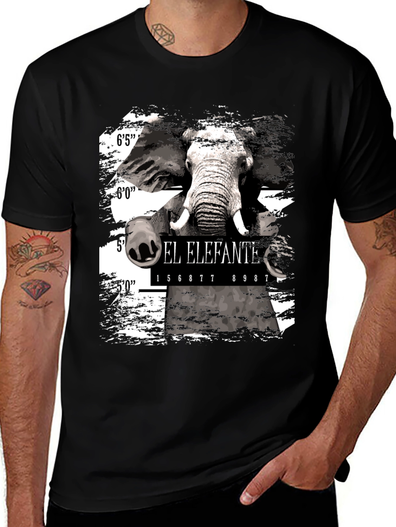 Variant 20 of El Elefante Graphic T-Shirt