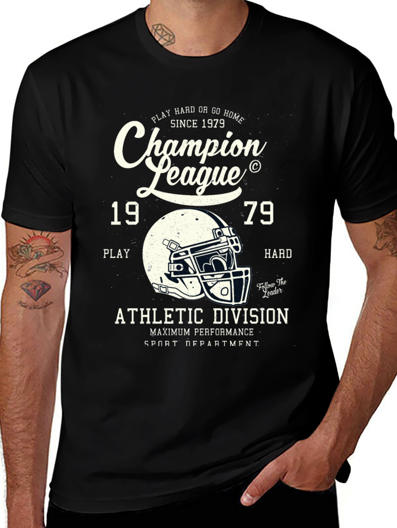 Champion League 1979 Athletic Division Graphic T-Shirt