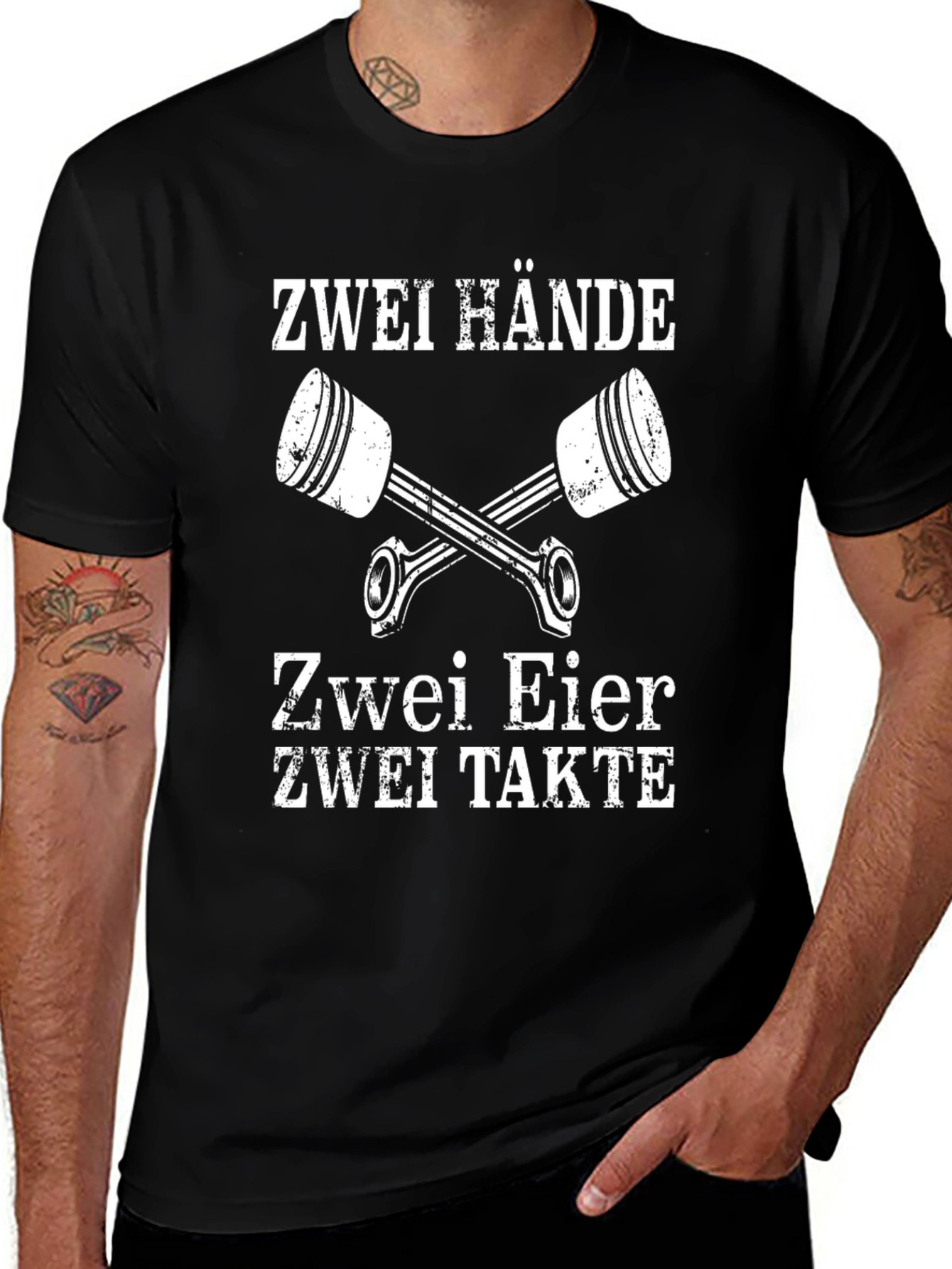 Variant 28 of Zwei Hände Funny Mechanic T-Shirt