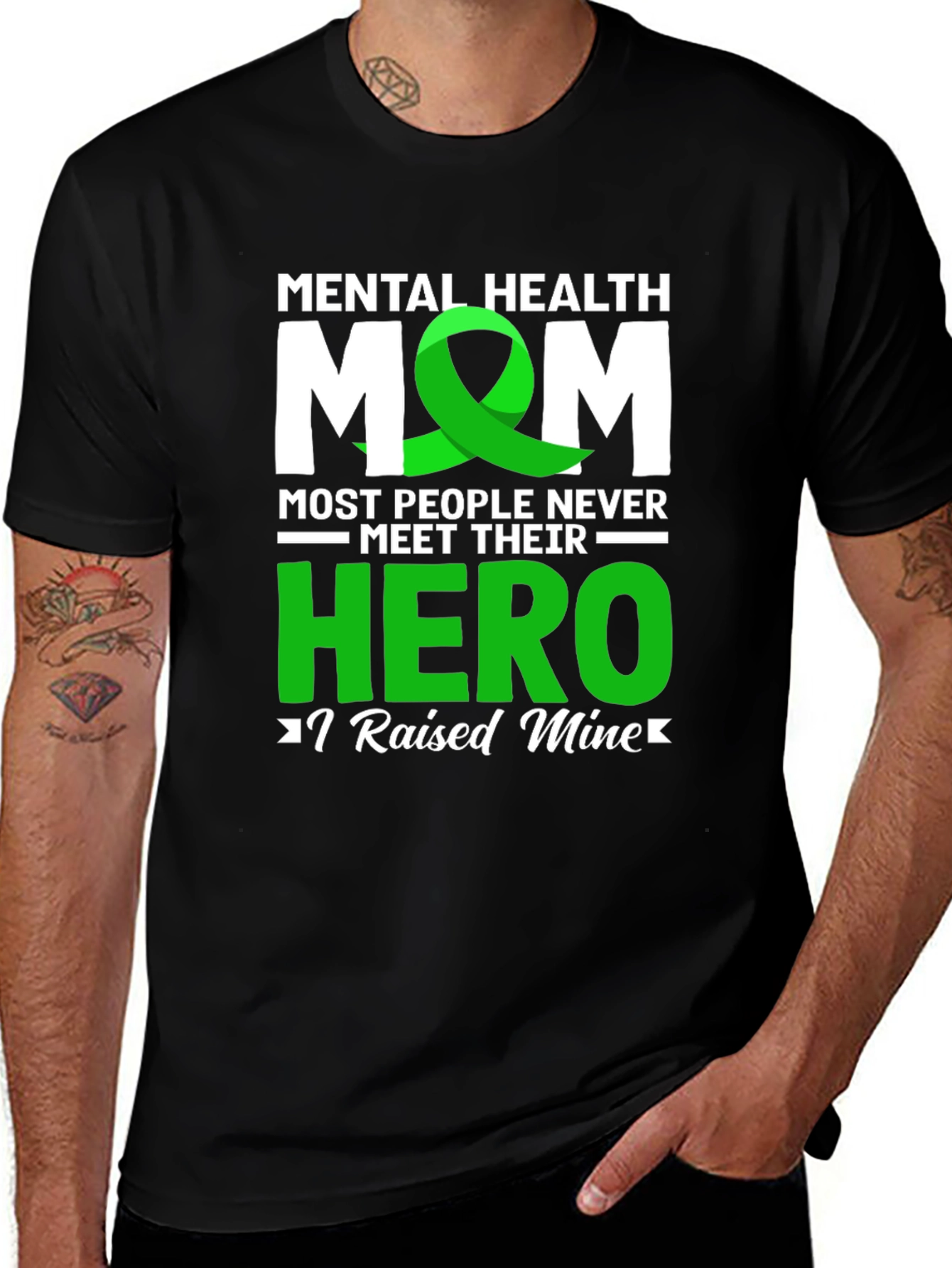 Variant 13 of Mental Health Mom Hero T-Shirt