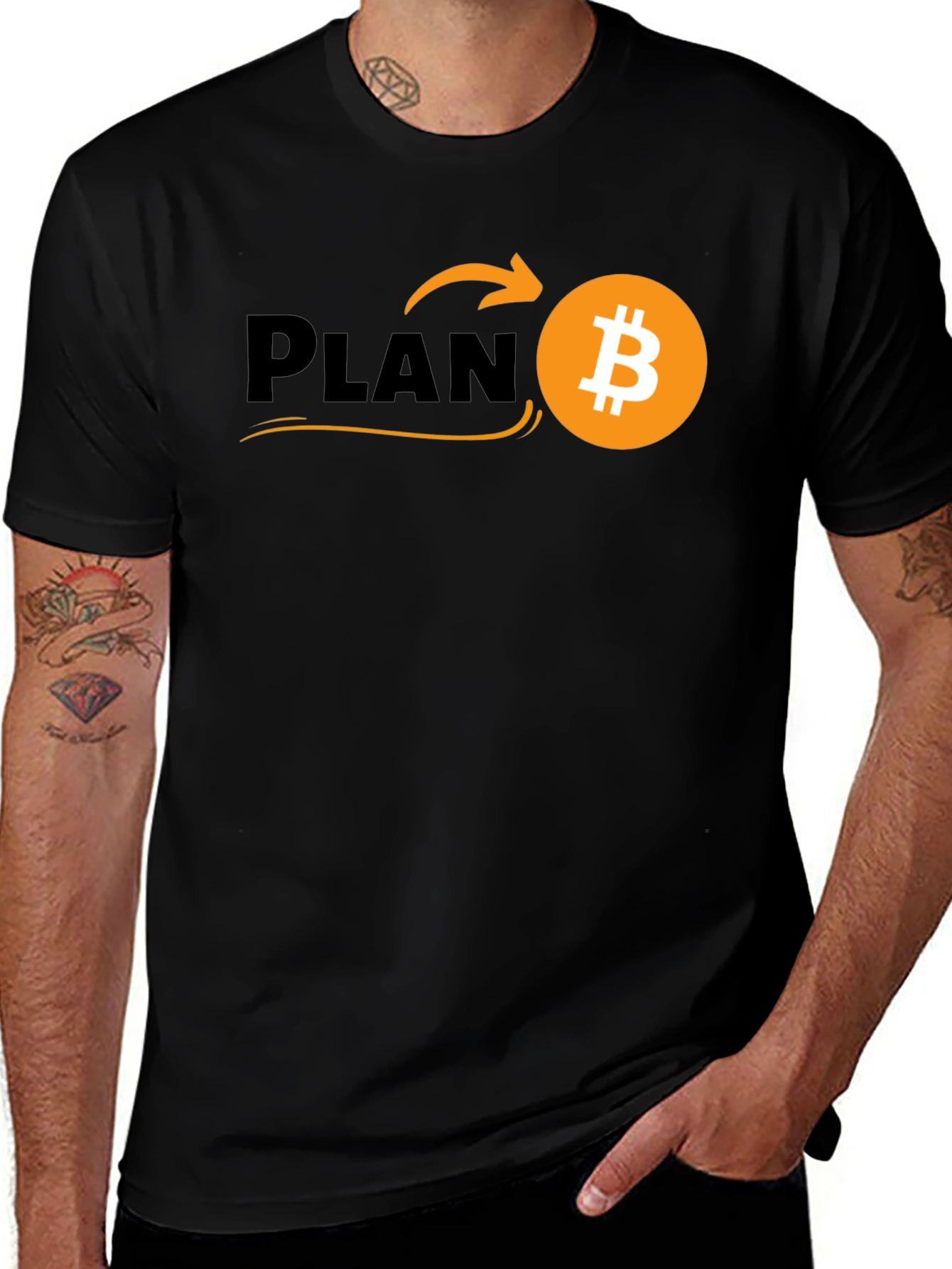 Plan B Bitcoin T-Shirt - Crypto Investor Tee