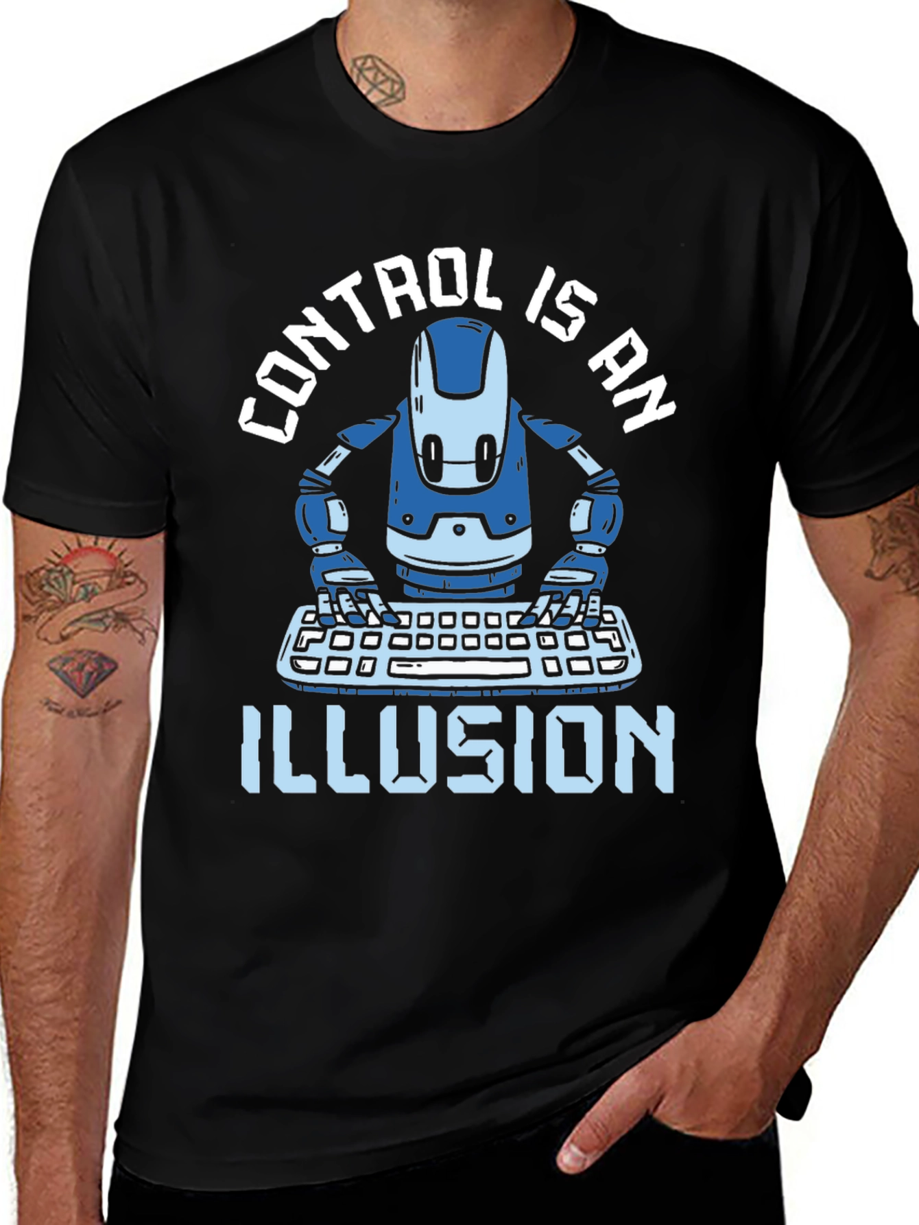 Variant 10 of Control is an Illusion T-Shirt