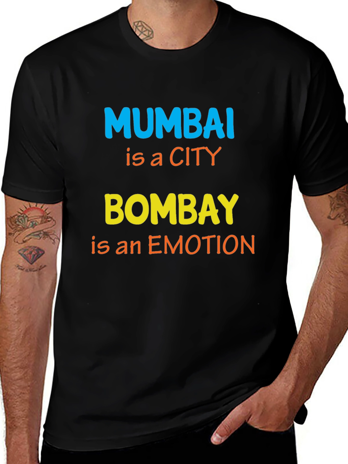 Mumbai Bombay Graphic Tee