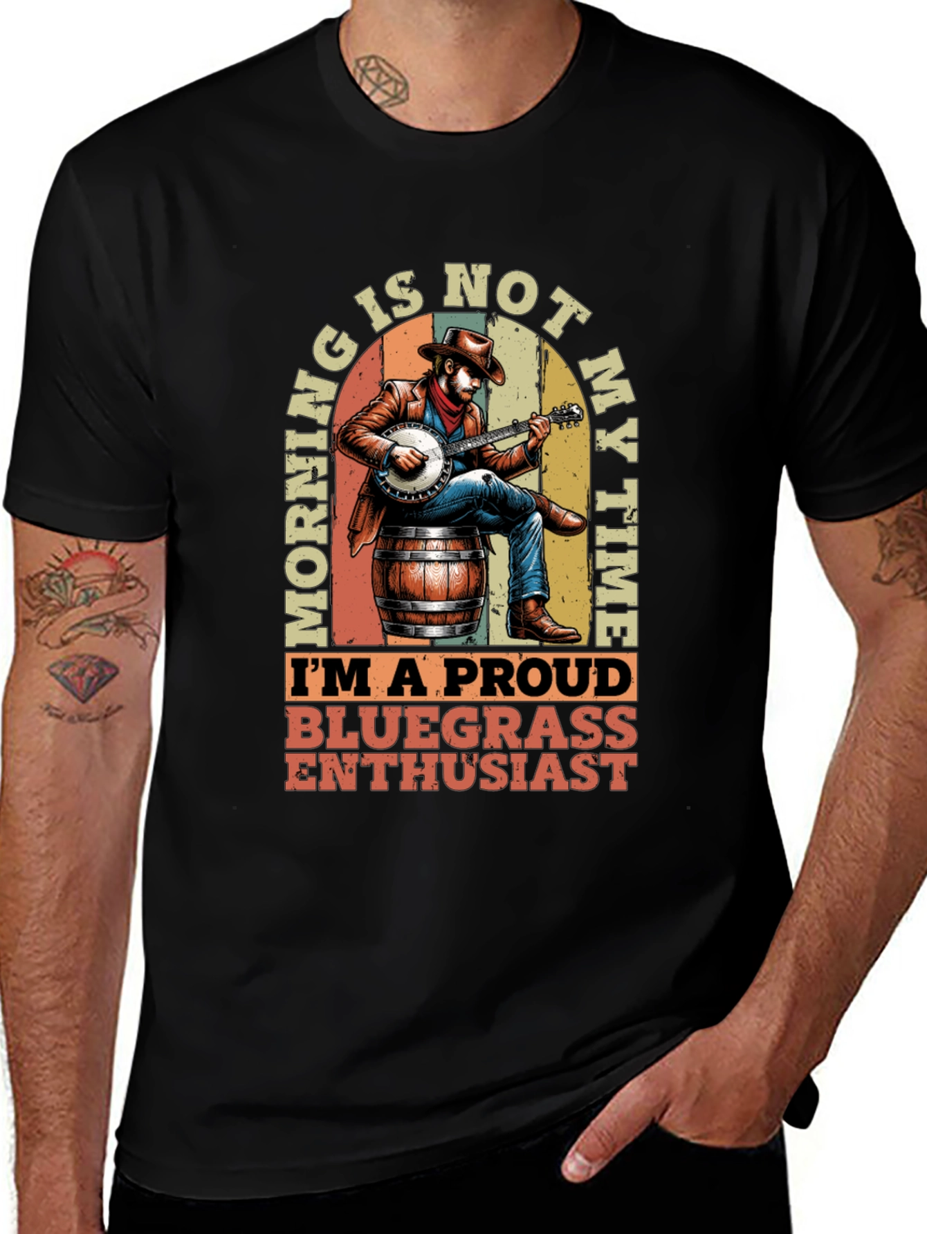Variant 16 of Bluegrass Enthusiast Graphic Tee