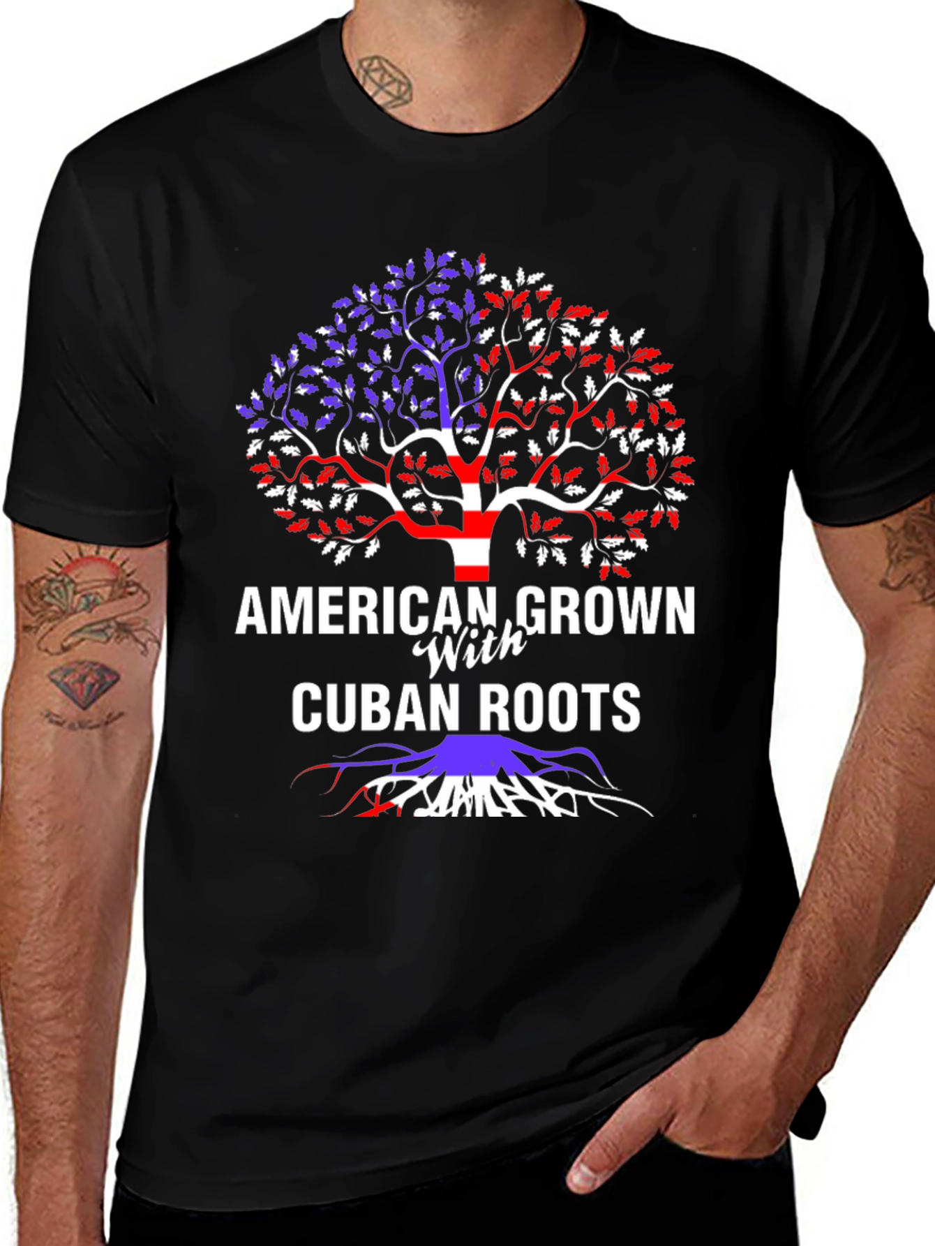 American Grown with Cuban Roots T-Shirt