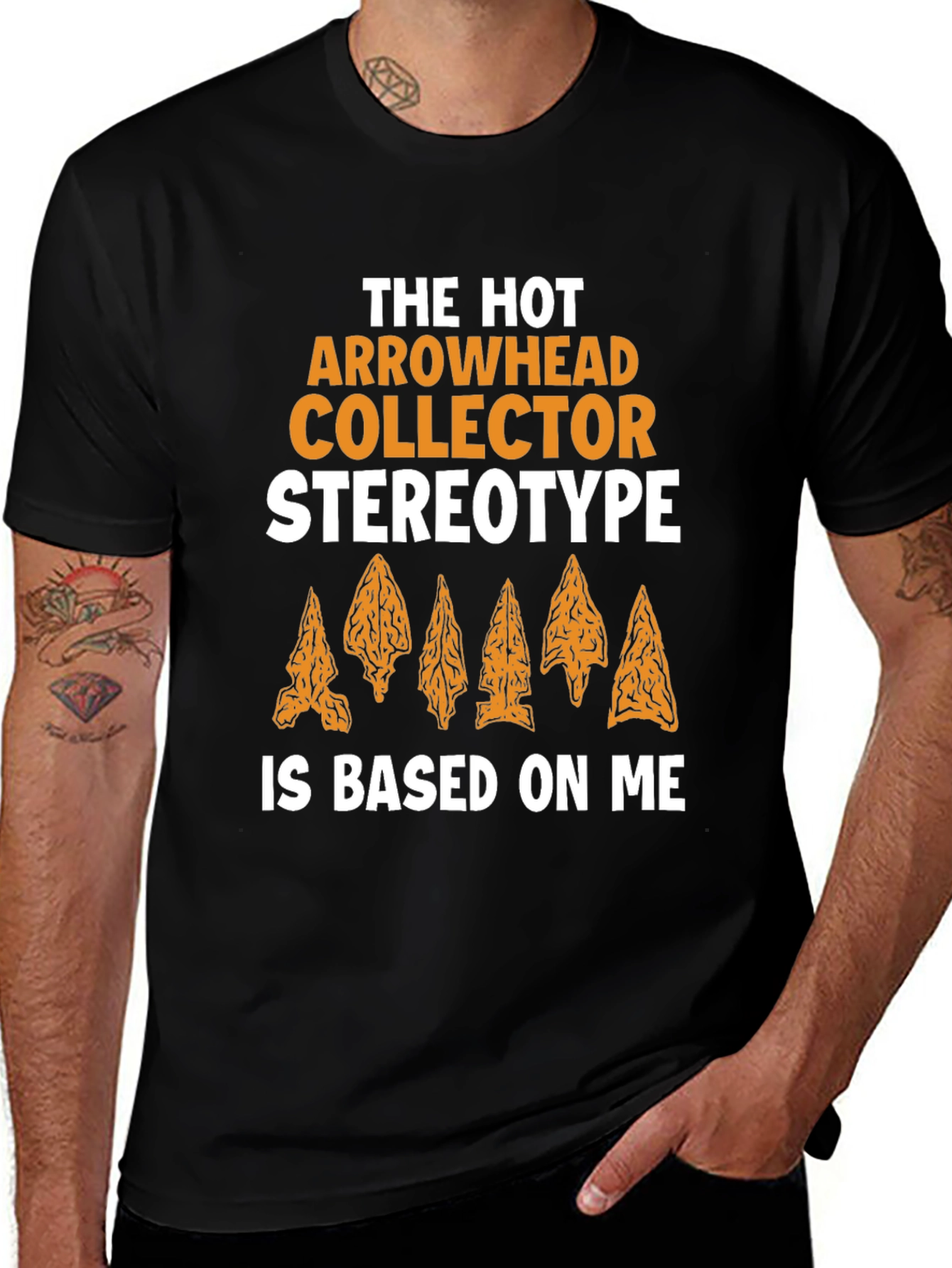 Variant 18 of Hot Arrowhead Collector Graphic T-Shirt