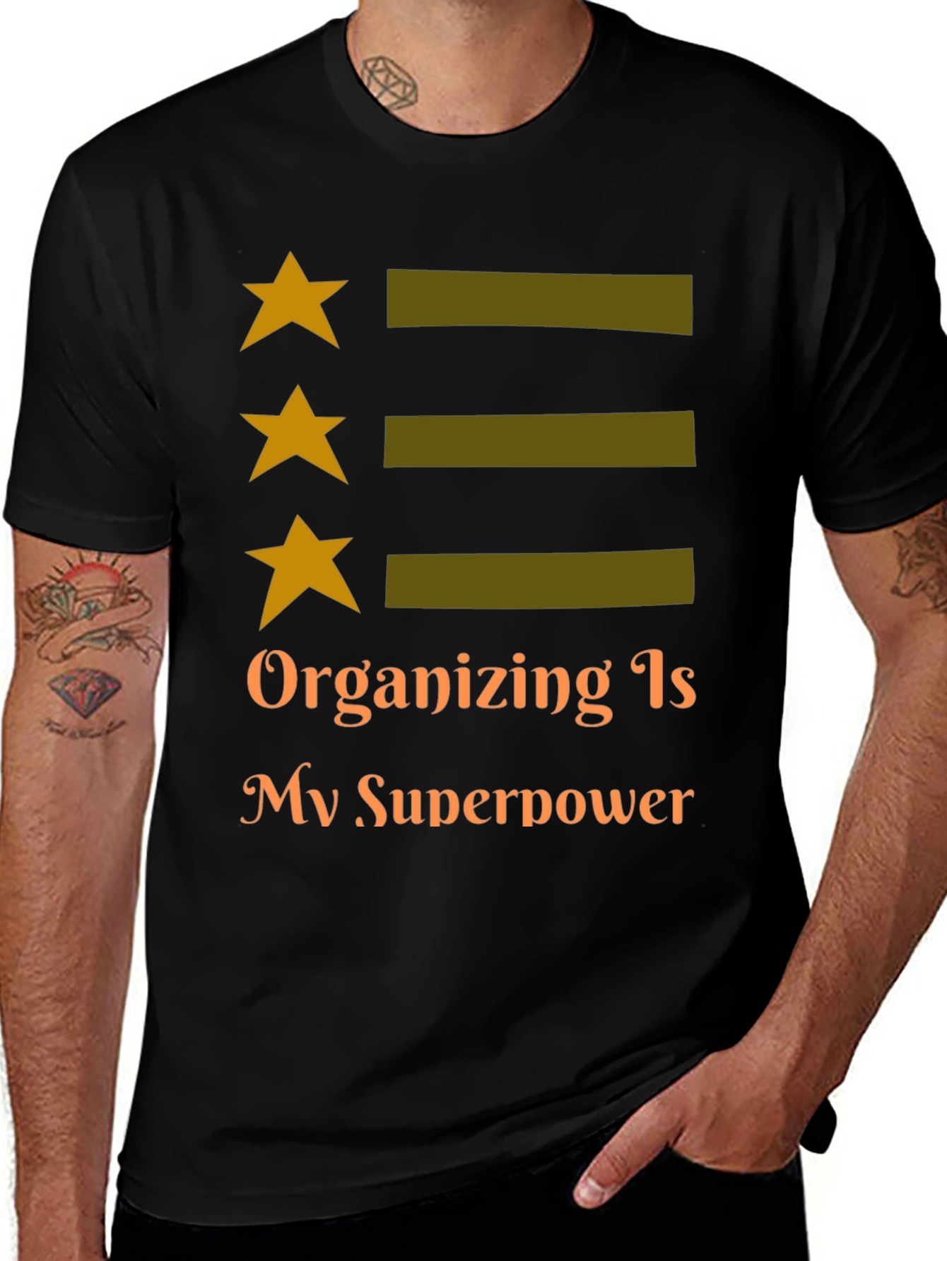 Organizing is My Superpower Tee