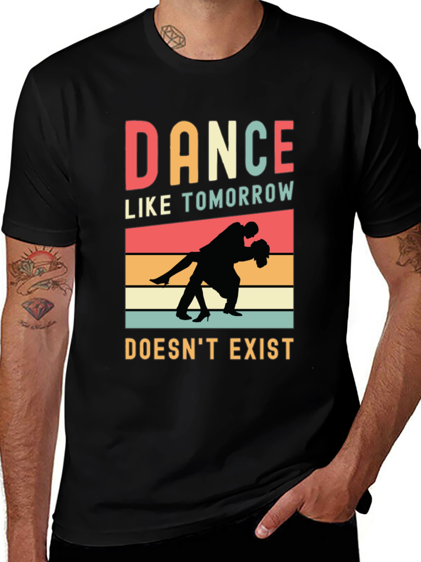 Variant 30 of Dance Like Tomorrow Doesn't Exist Graphic Tee