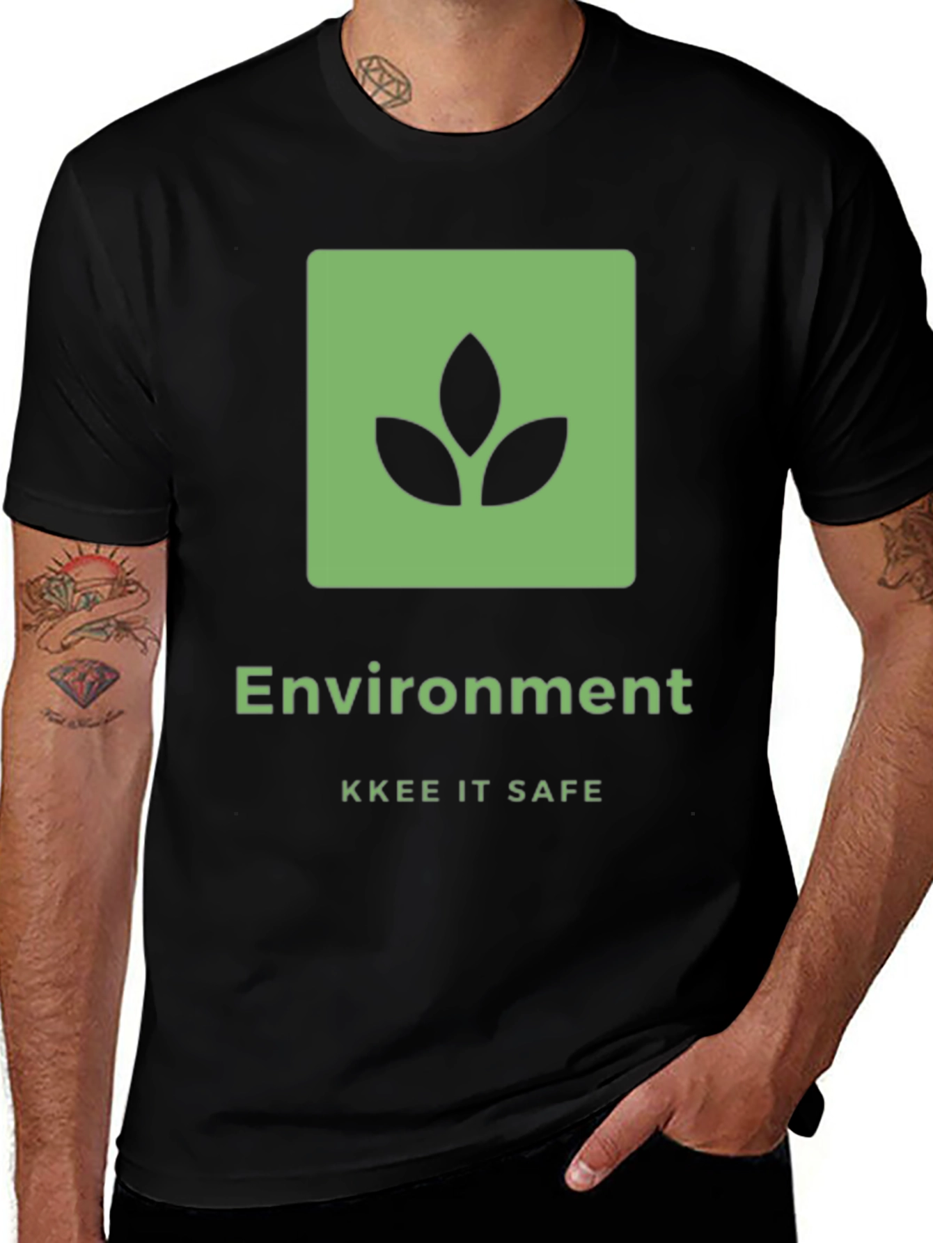 Variant 14 of Environment Keep It Safe Graphic T-Shirt