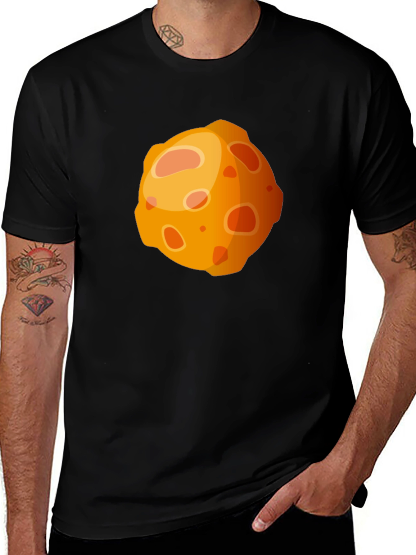 Variant 11 of Asteroid T-Shirt - Space Rock Graphic Tee