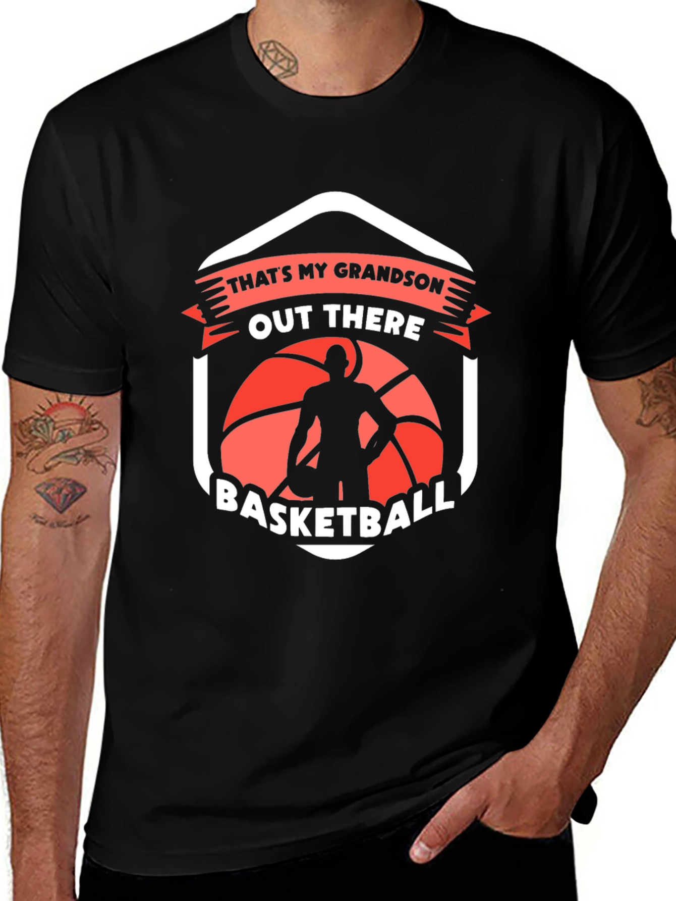 Variant 10 of That's My Grandson Basketball T-Shirt