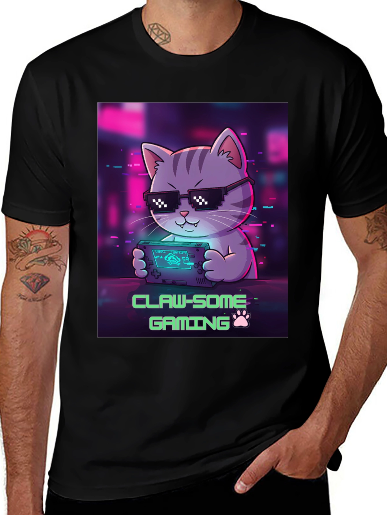 Variant 14 of Claw-some Gaming T-Shirt
