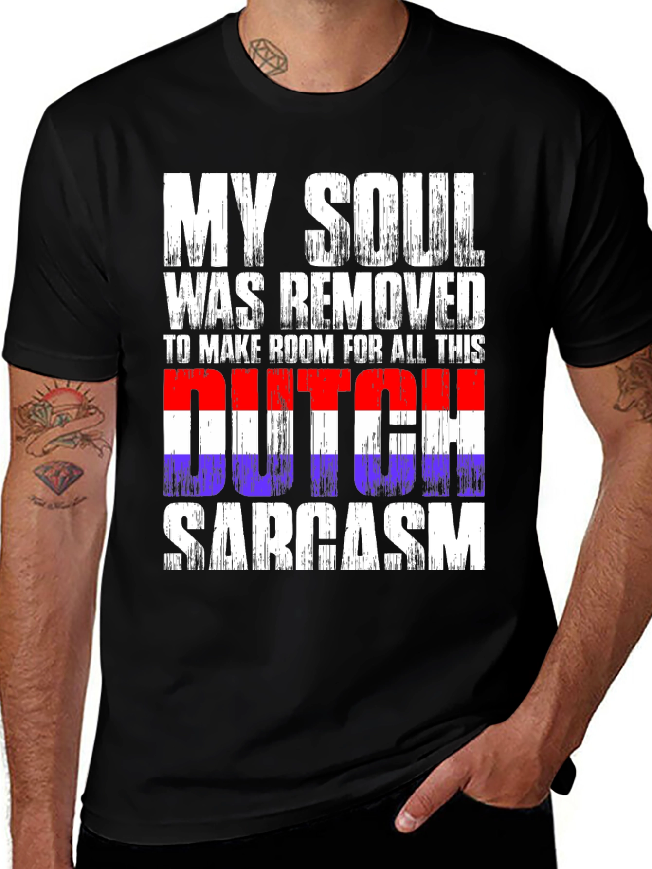 Variant 25 of Dutch Sarcasm T-Shirt - Funny Novelty Tee
