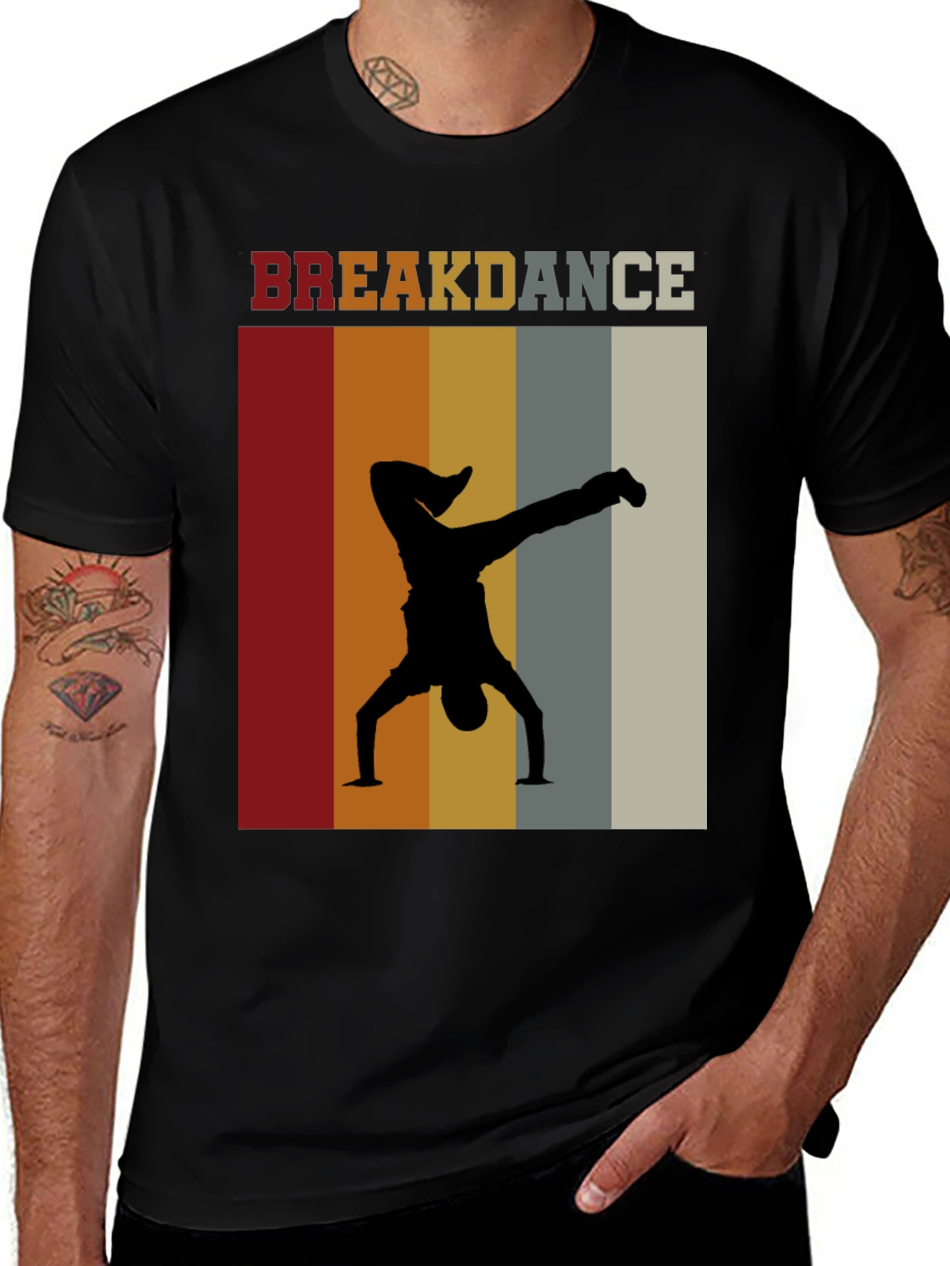 Variant 19 of Retro Breakdance T-Shirt - Vintage Style Dance Tee