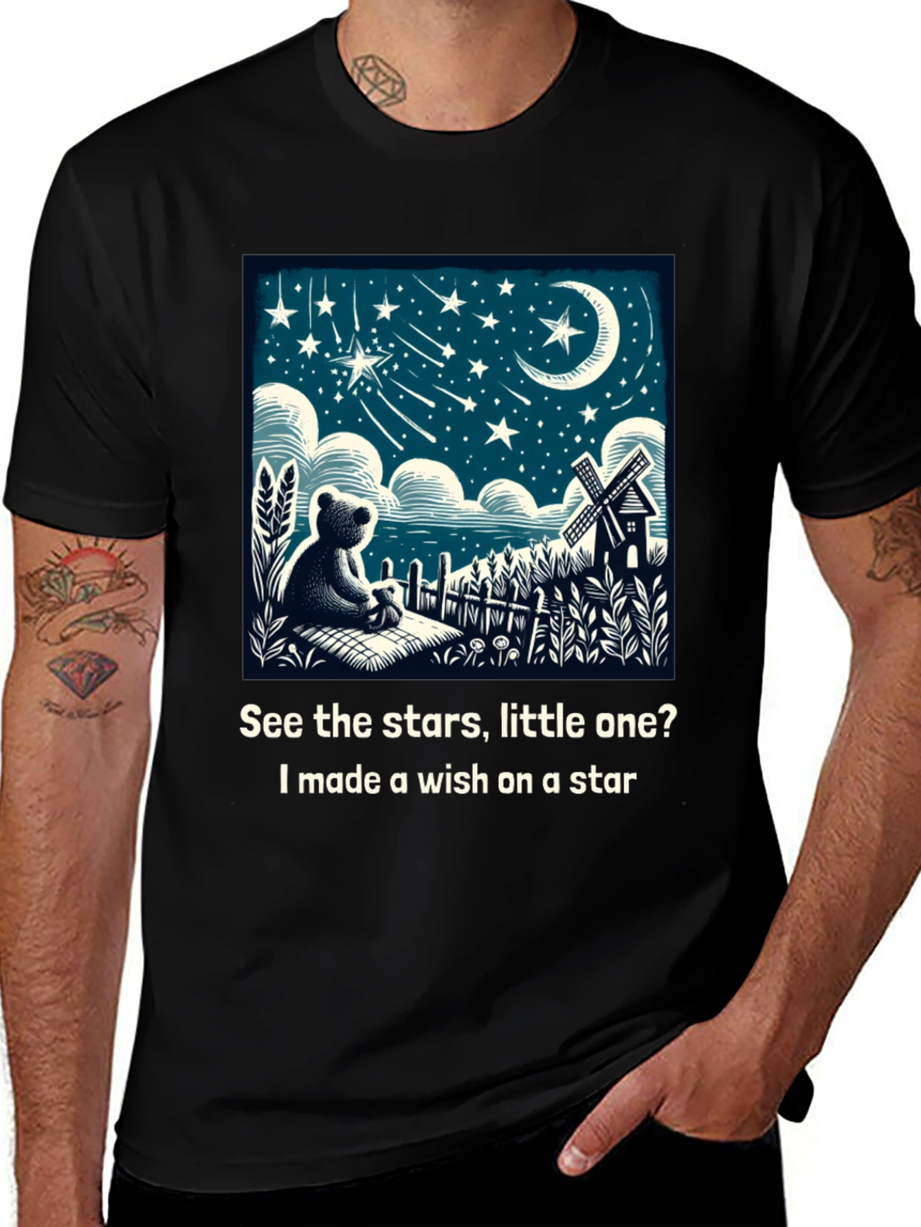 Variant 29 of Starry Night Wish T-Shirt