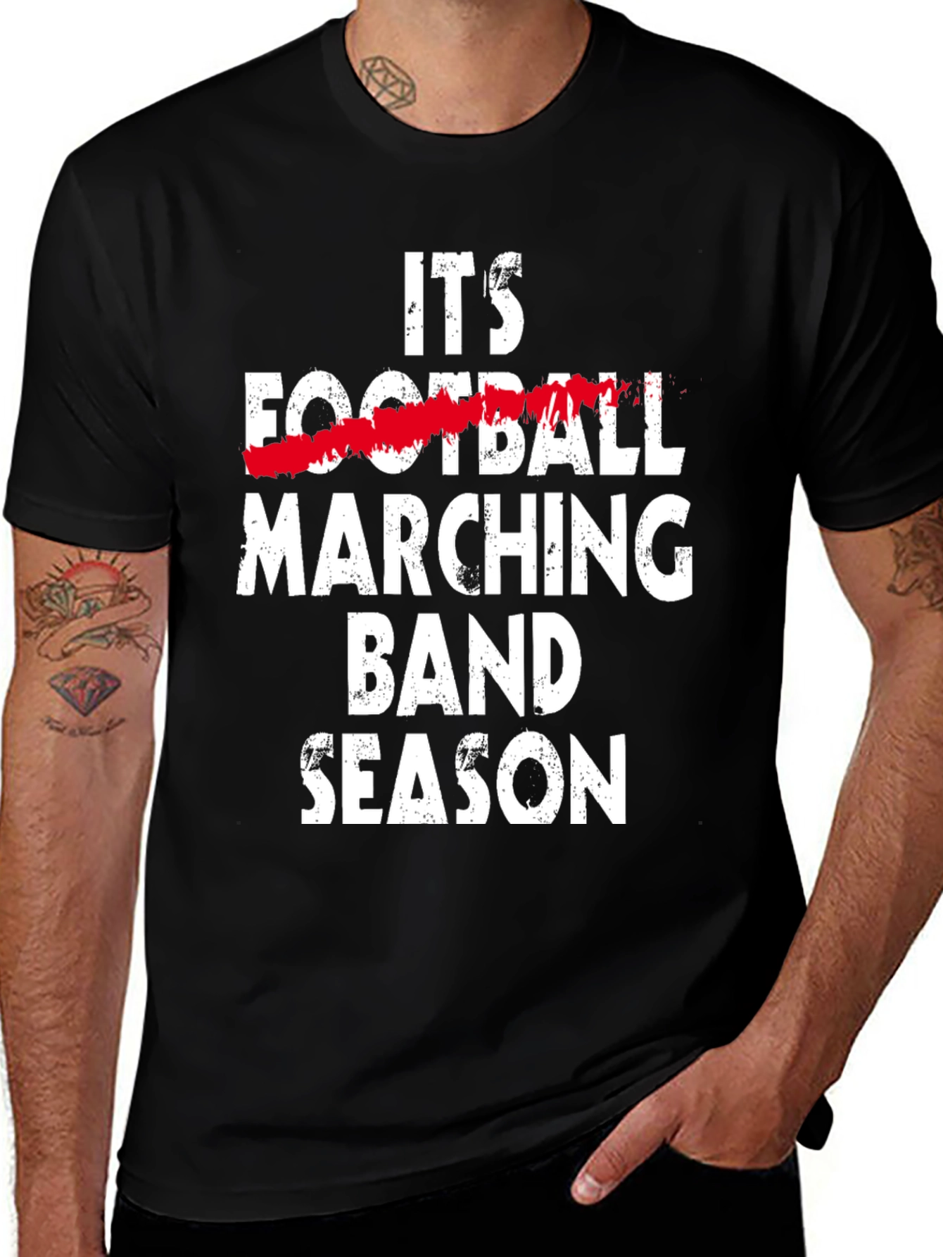 Variant 6 of Marching Band Season Tee - Funny Band Shirt