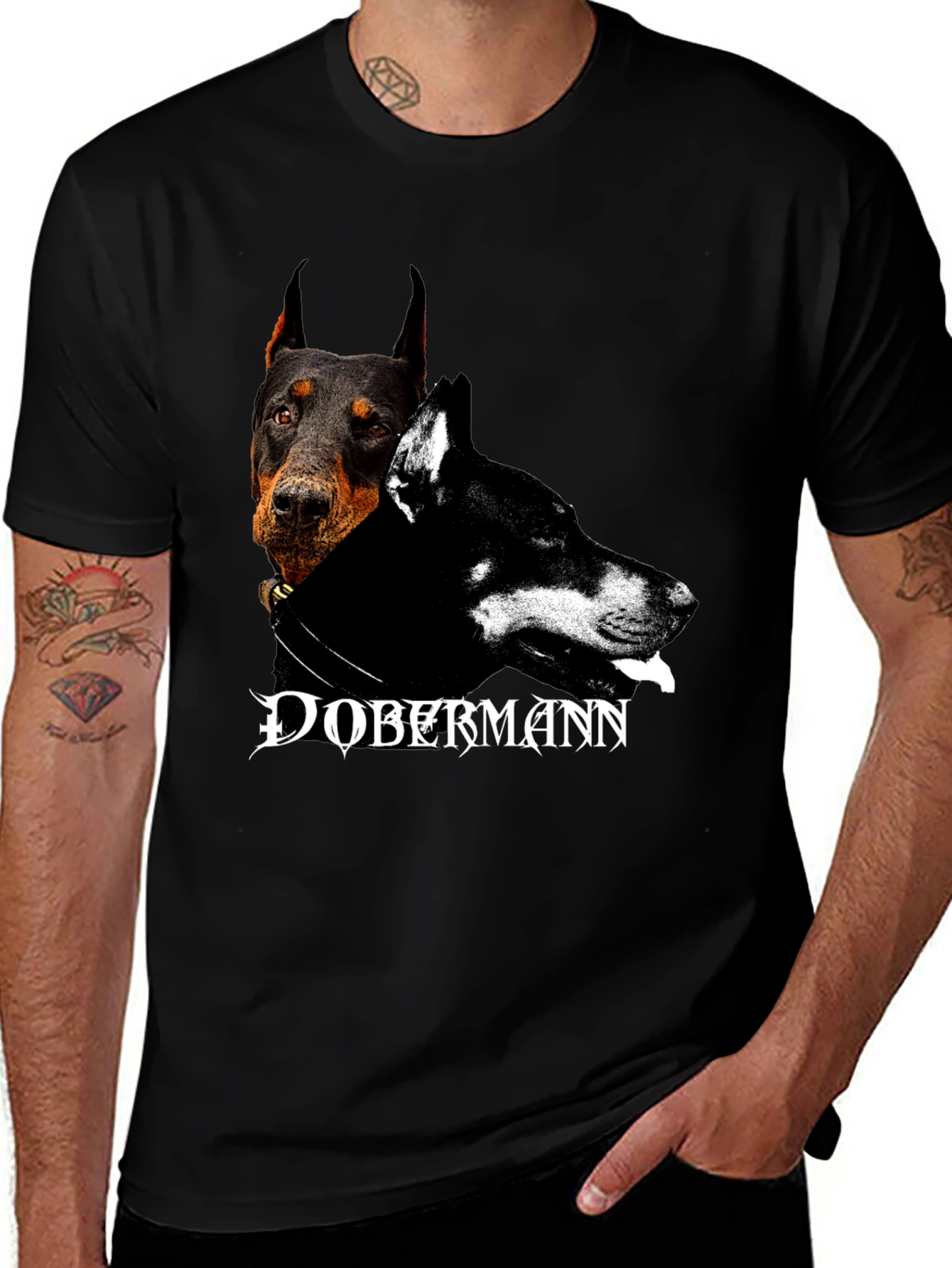 Variant 11 of Dobermann Dog Graphic T-Shirt