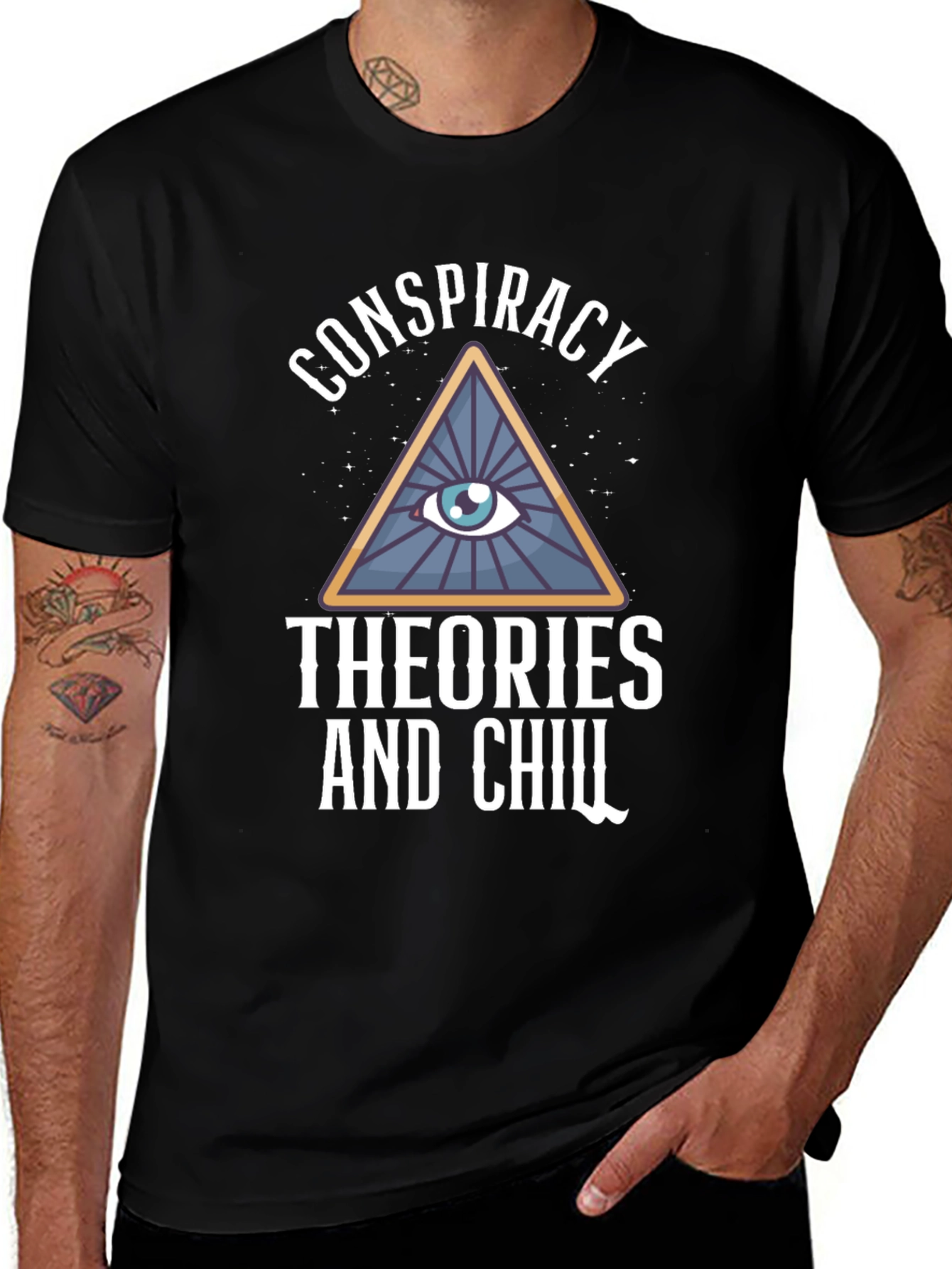 Variant 7 of Conspiracy Theories & Chill Graphic Tee