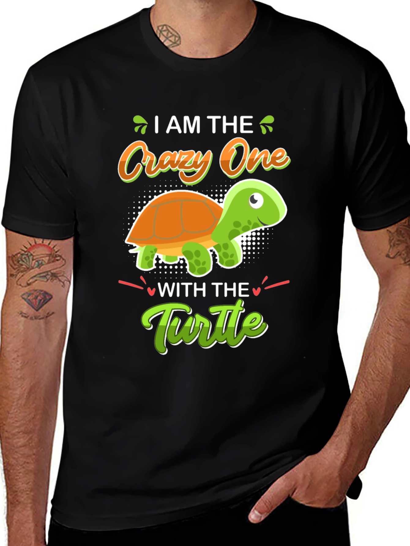 Variant 29 of Crazy Turtle Lover T-Shirt - Unique Graphic Tee