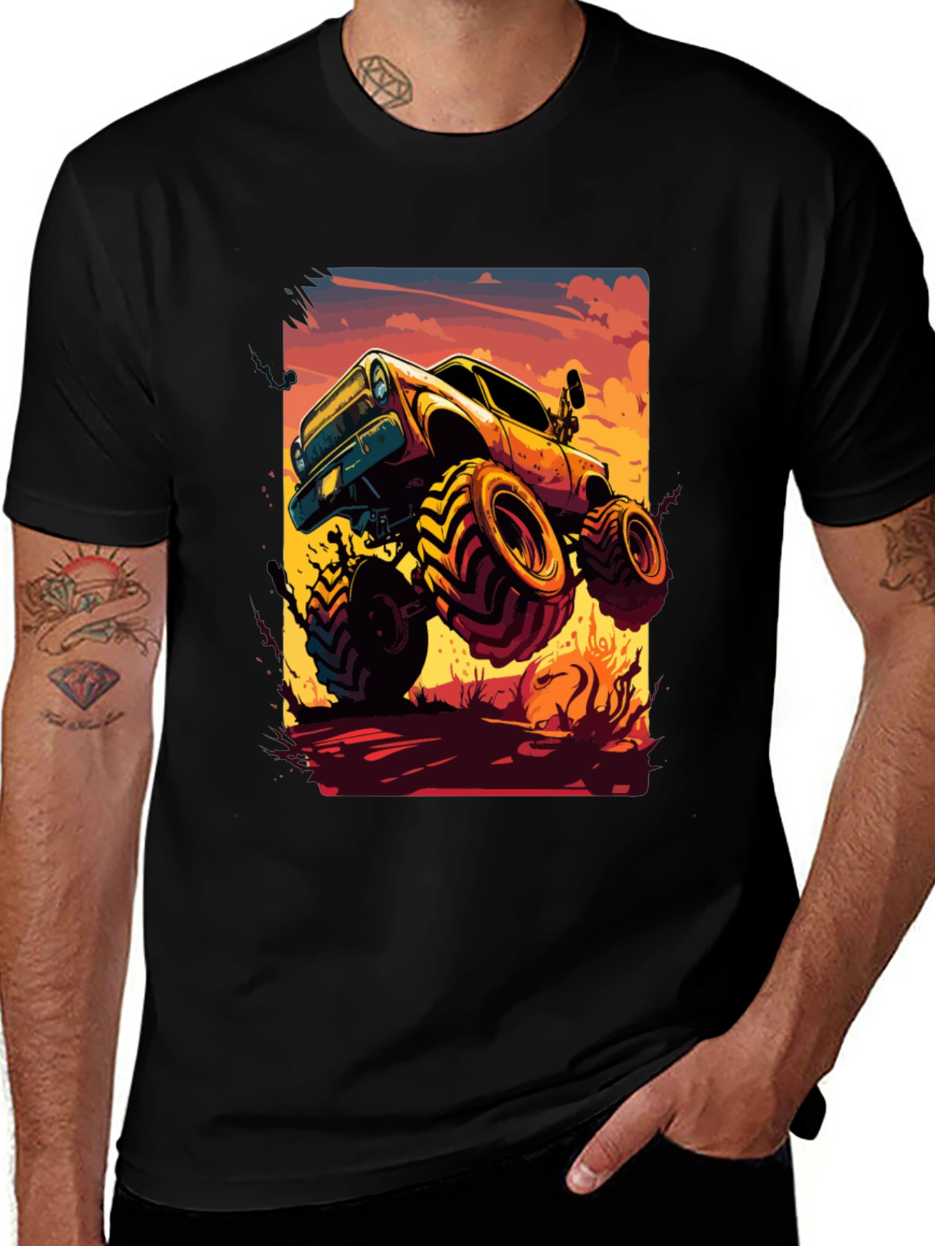 Variant 6 of Monster Truck T-Shirt - Off-Road Adventure Tee