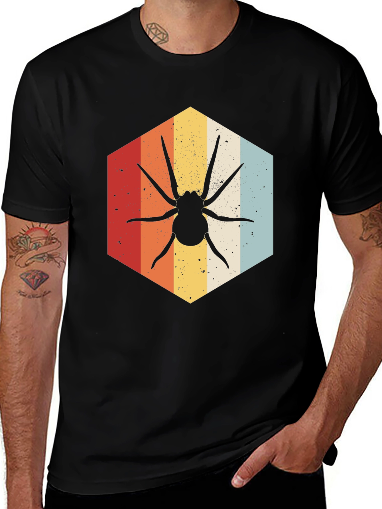Retro Spider Graphic Tee
