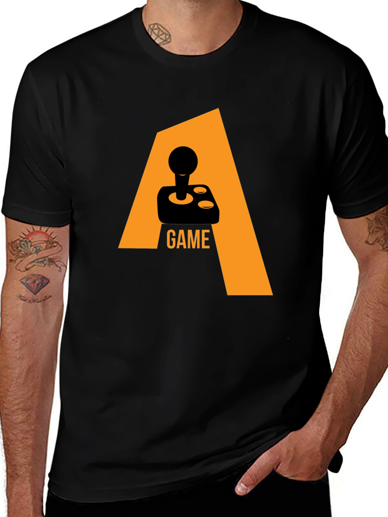 Variant 11 of Gamer's Tee: A-Game Graphic T-Shirt