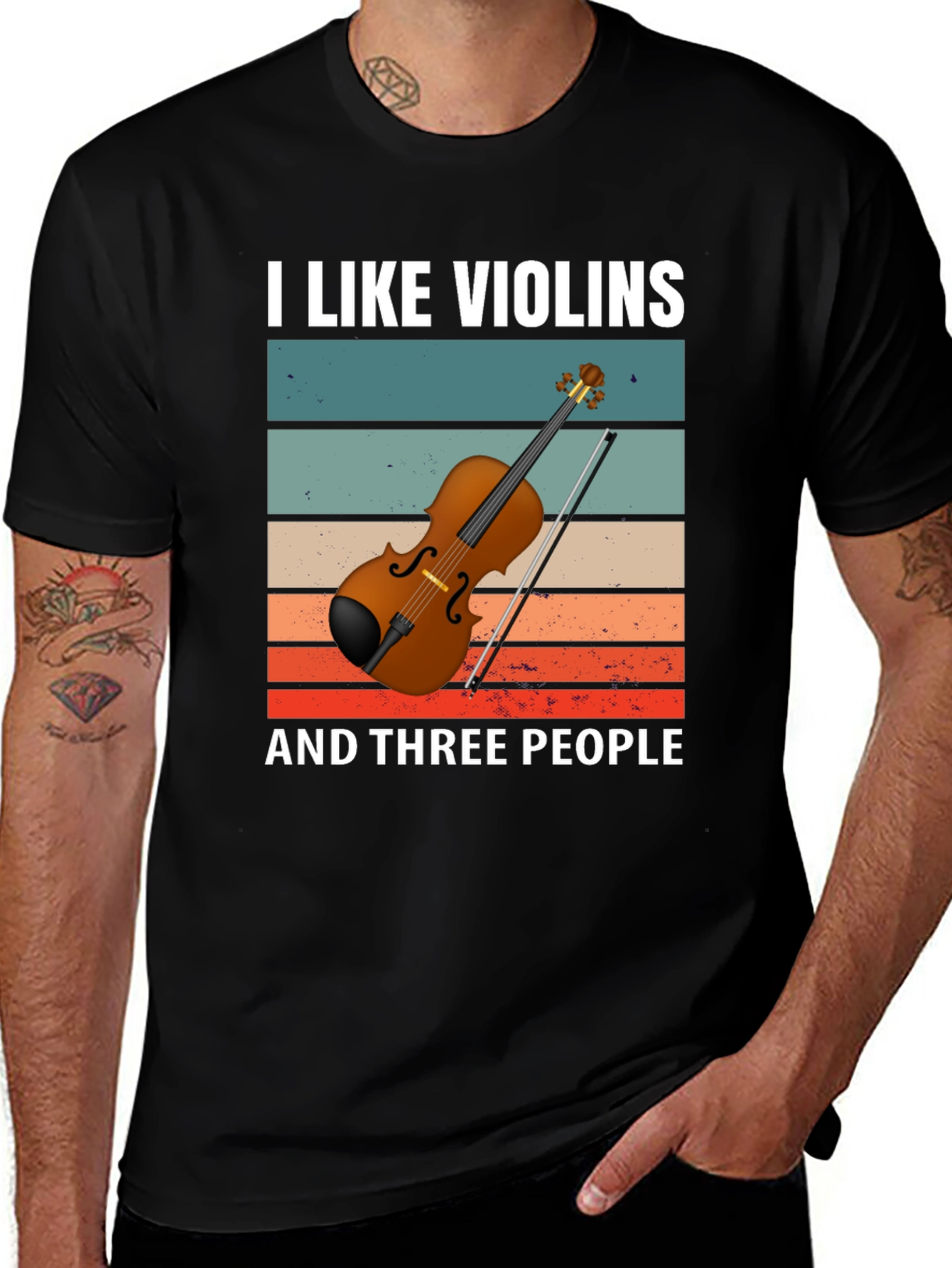 Variant 6 of I Like Violins T-Shirt