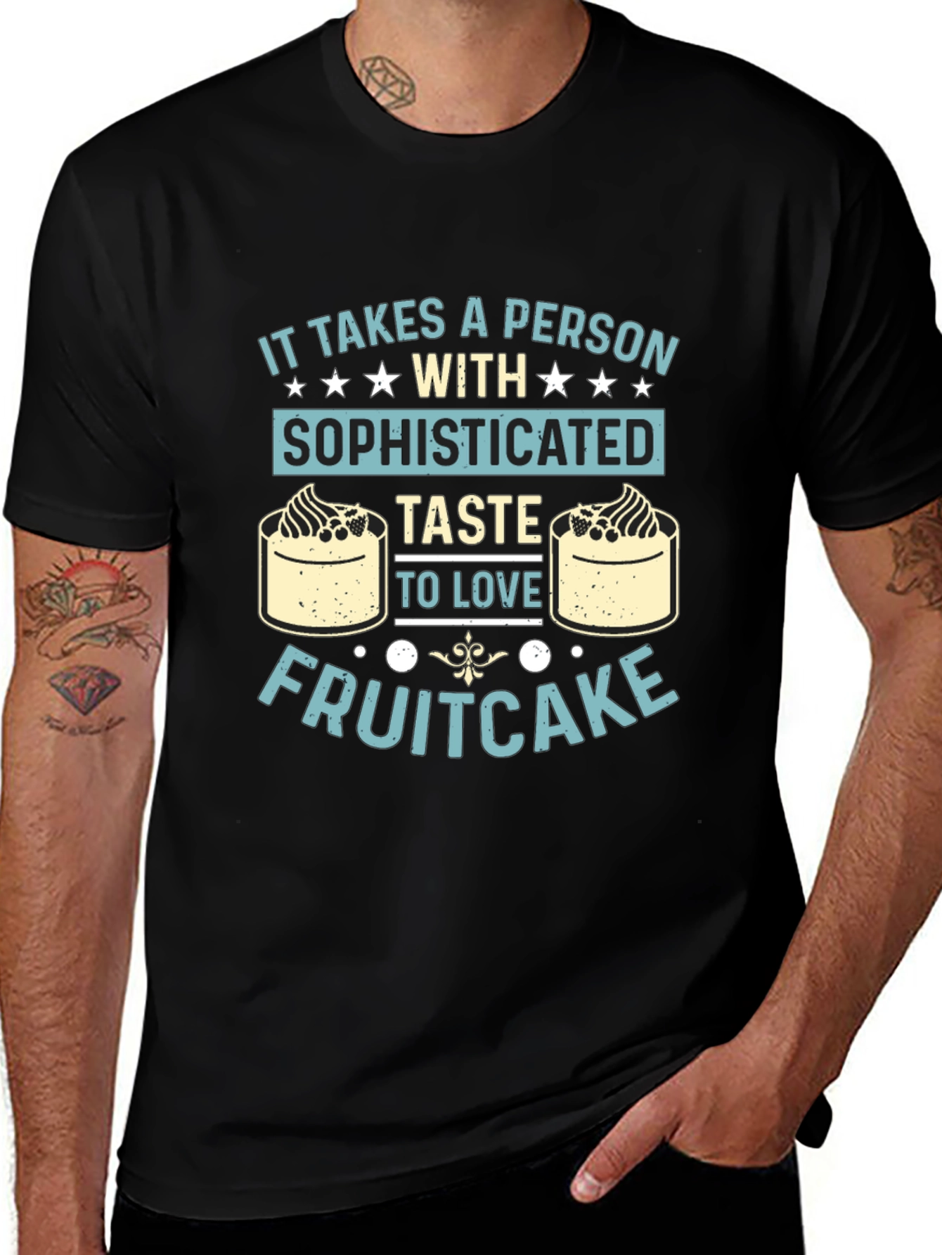 Variant 17 of Sophisticated Taste Fruitcake T-Shirt