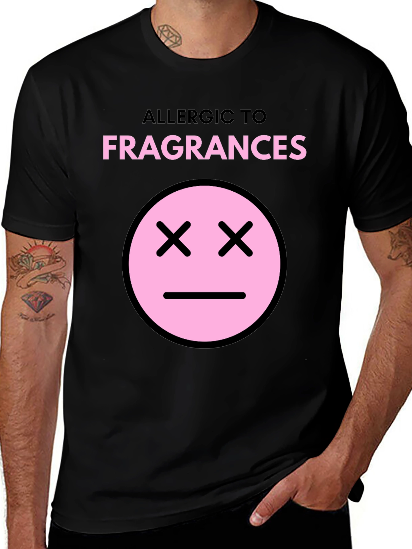 Allergic to Fragrances Graphic T-Shirt