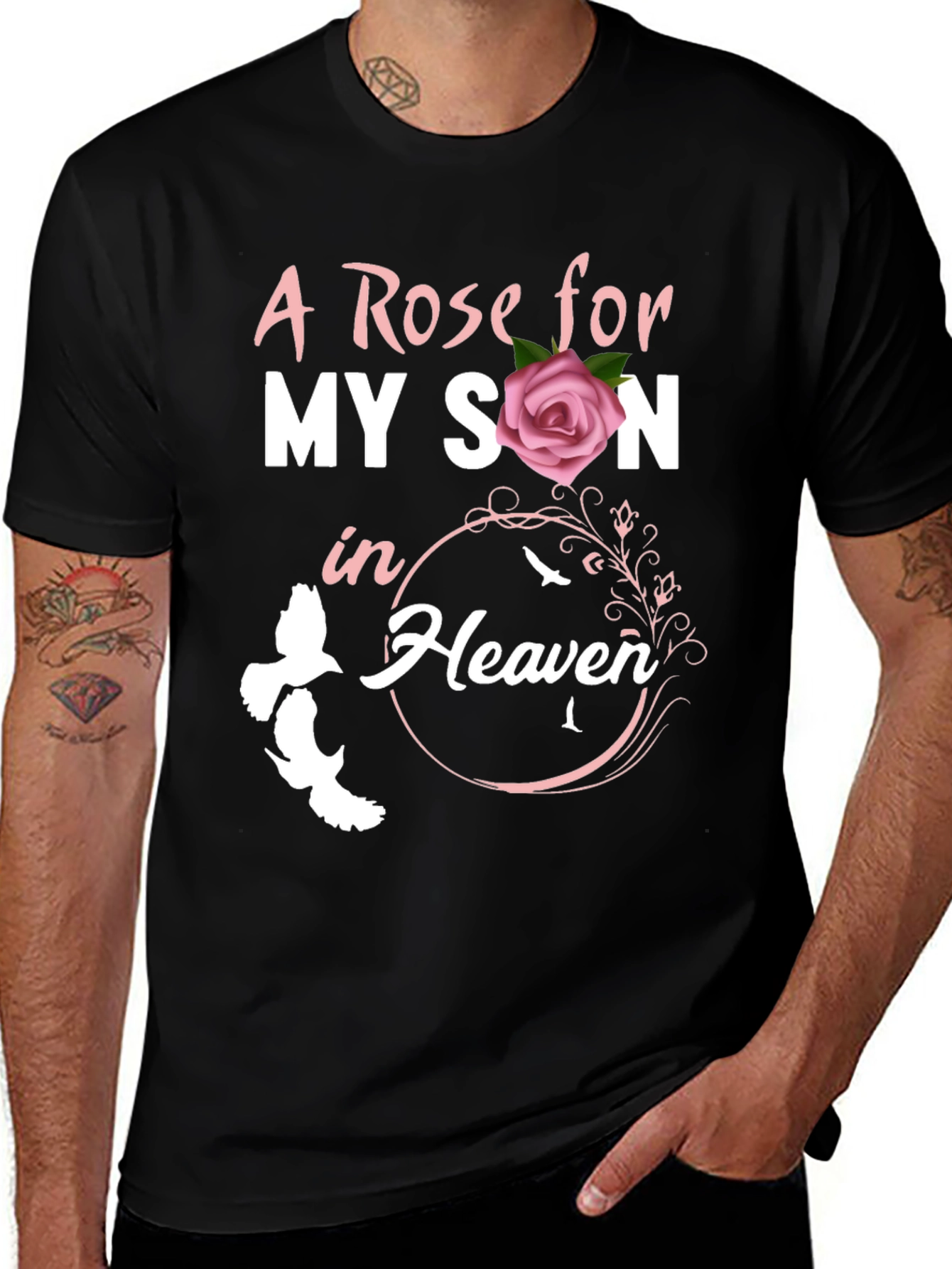 Variant 9 of A Rose For My Son In Heaven T-Shirt