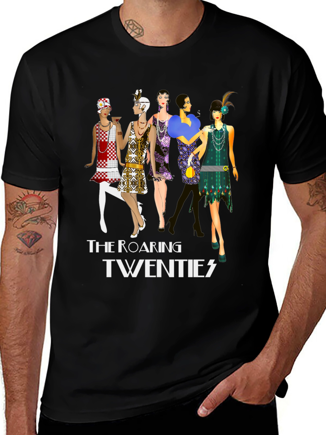 Variant 18 of Roaring Twenties Graphic T-Shirt