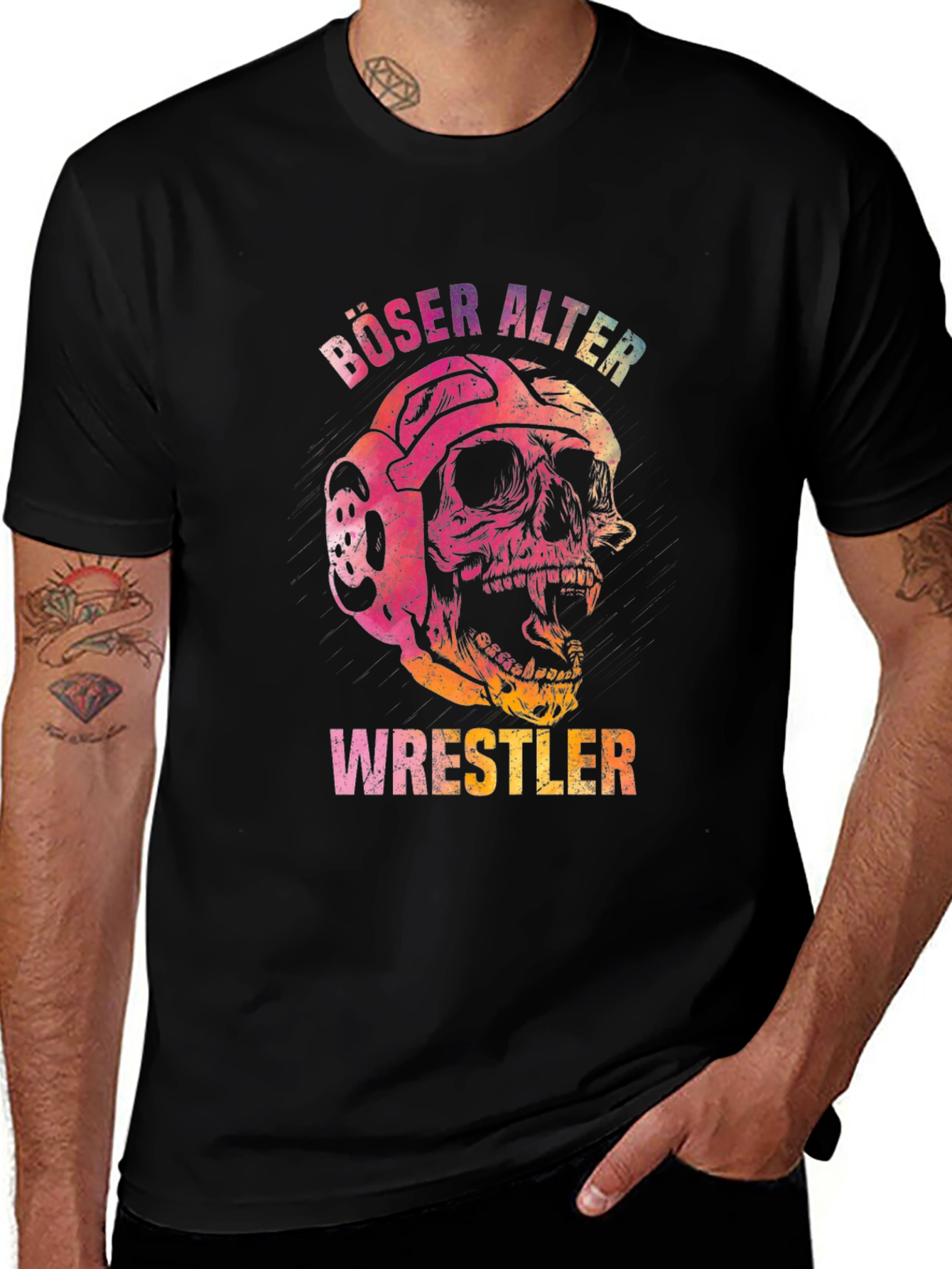 Boser Alter Wrestler T-Shirt