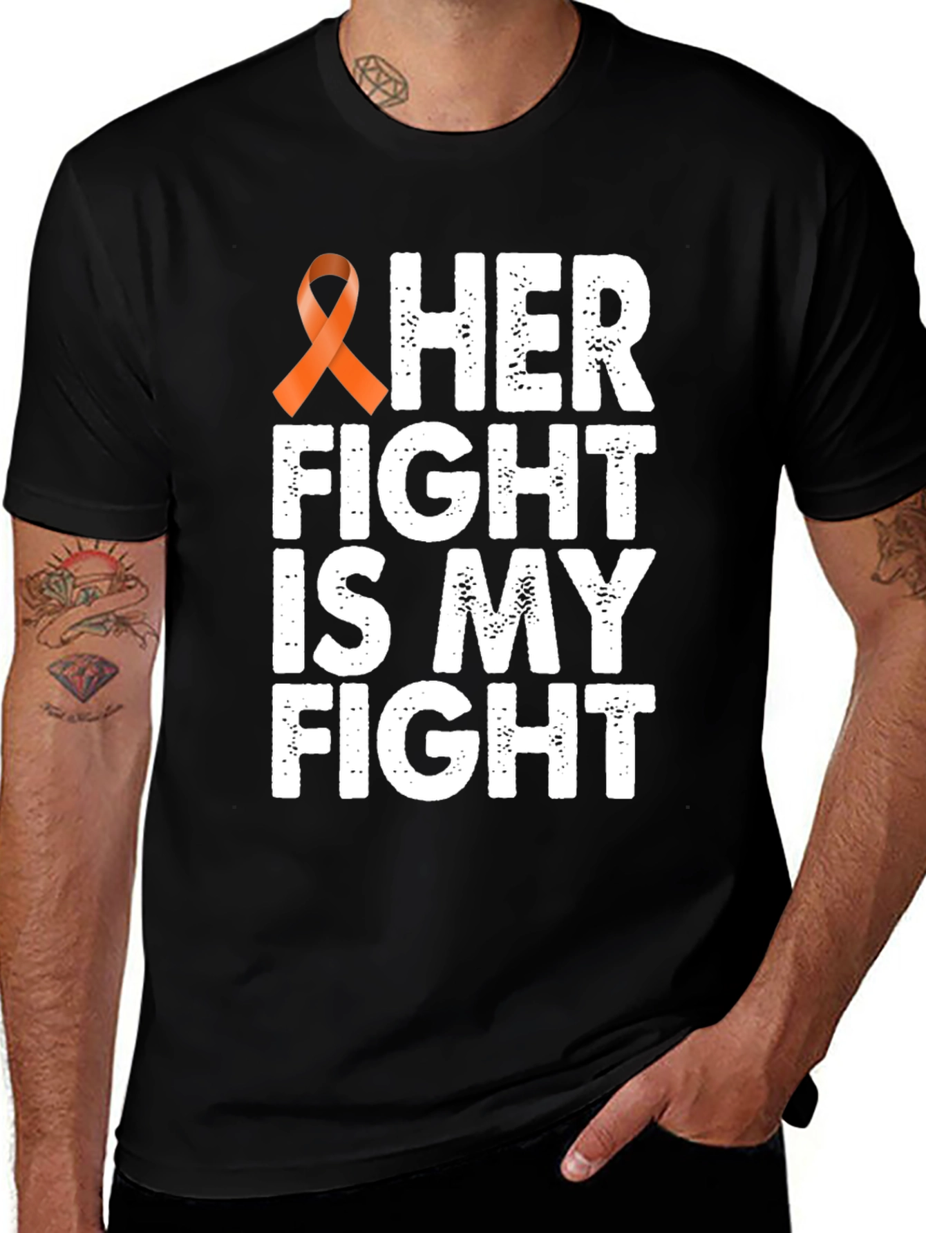 Variant 20 of Her Fight Is My Fight Awareness T-Shirt