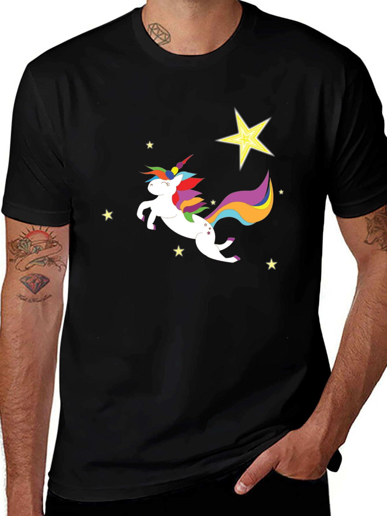 Variant 11 of Unicorn Graphic Tee - Magical Style