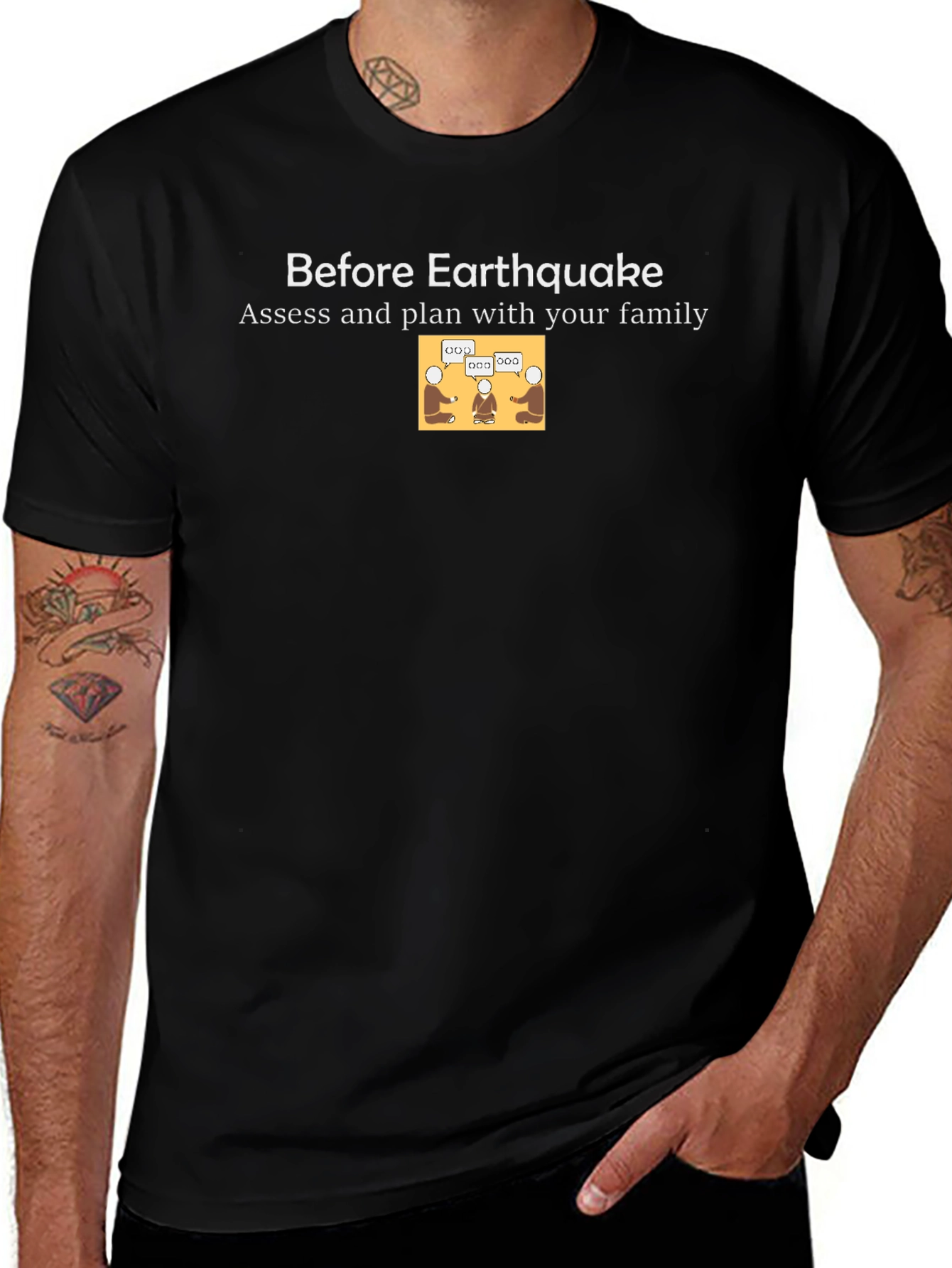 Earthquake Preparedness T-Shirt