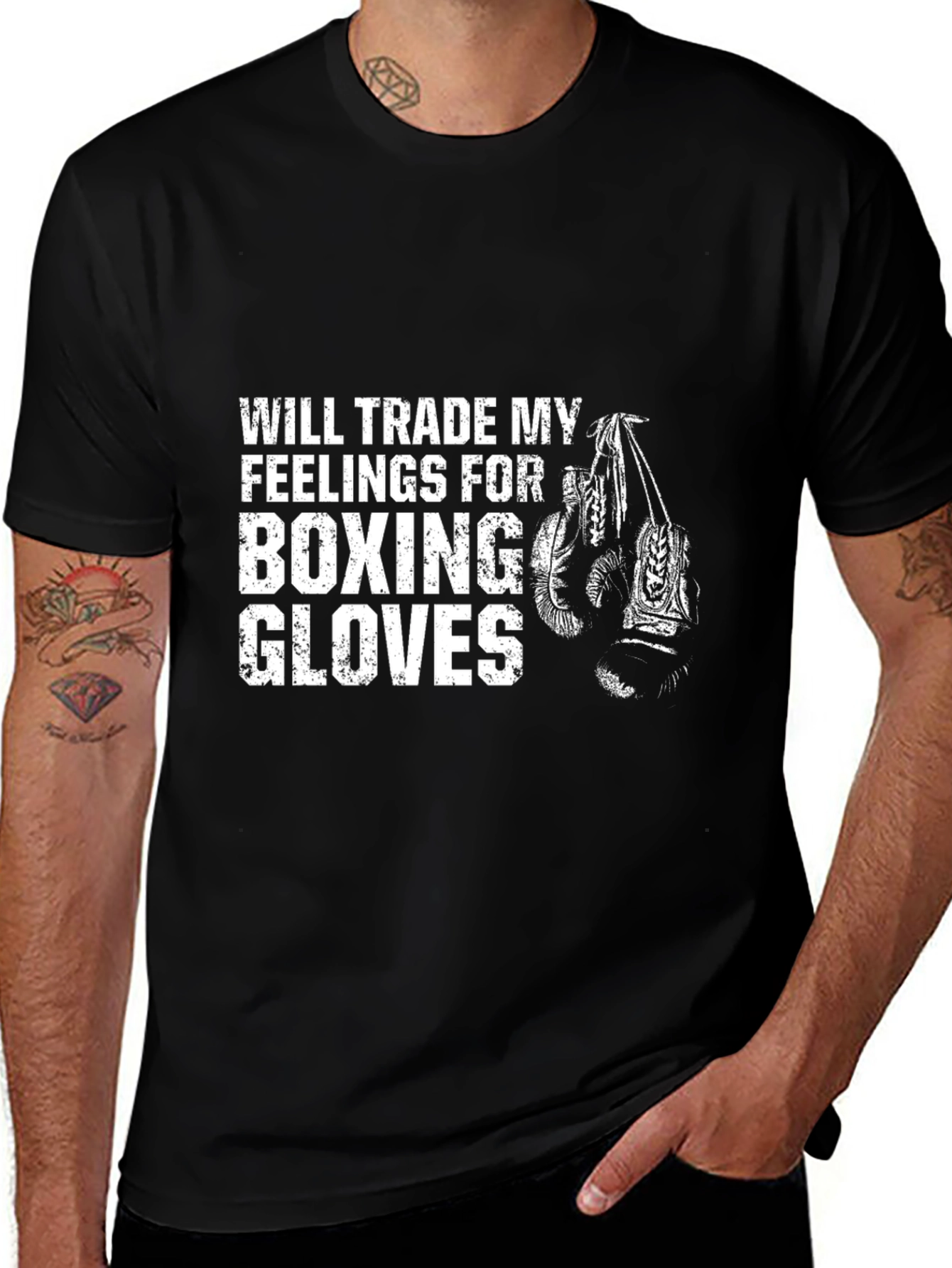 Variant 15 of Boxing Gloves Graphic T-Shirt