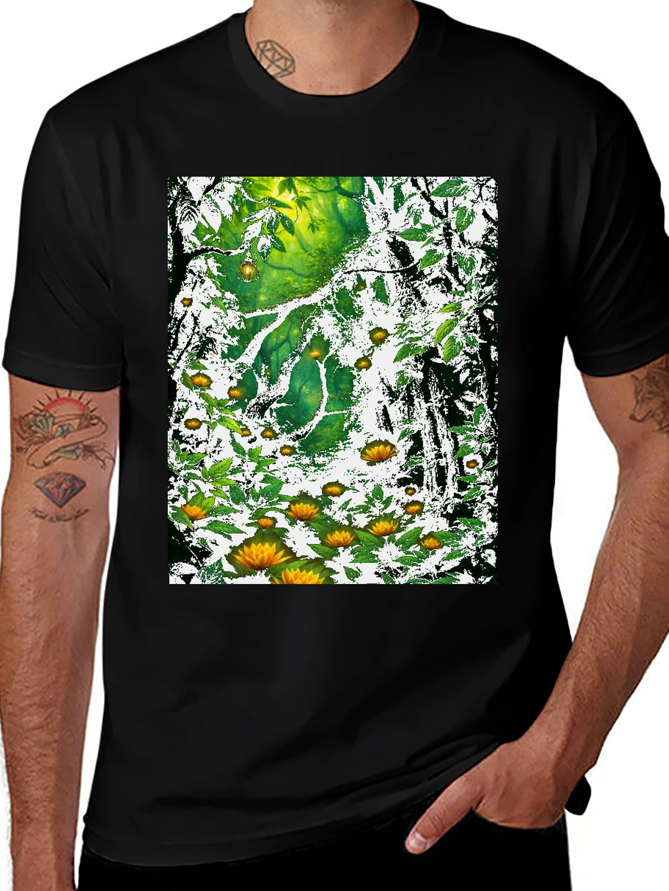 Variant 12 of Enchanted Forest Graphic Tee