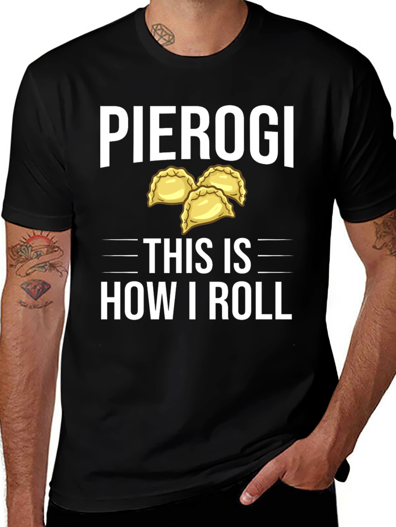 Variant 20 of Pierogi This is How I Roll T-Shirt