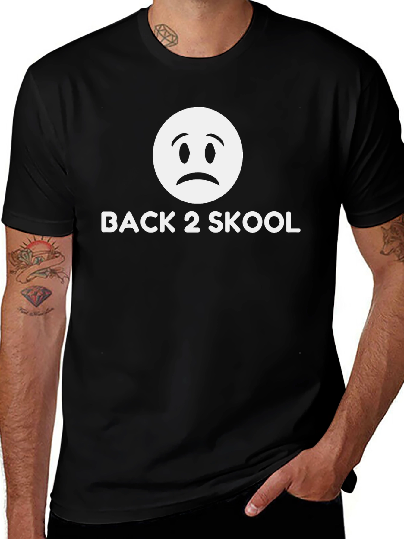 Variant 25 of Back 2 Skool Graphic Tee - Unisex Soft Cotton T-Shirt