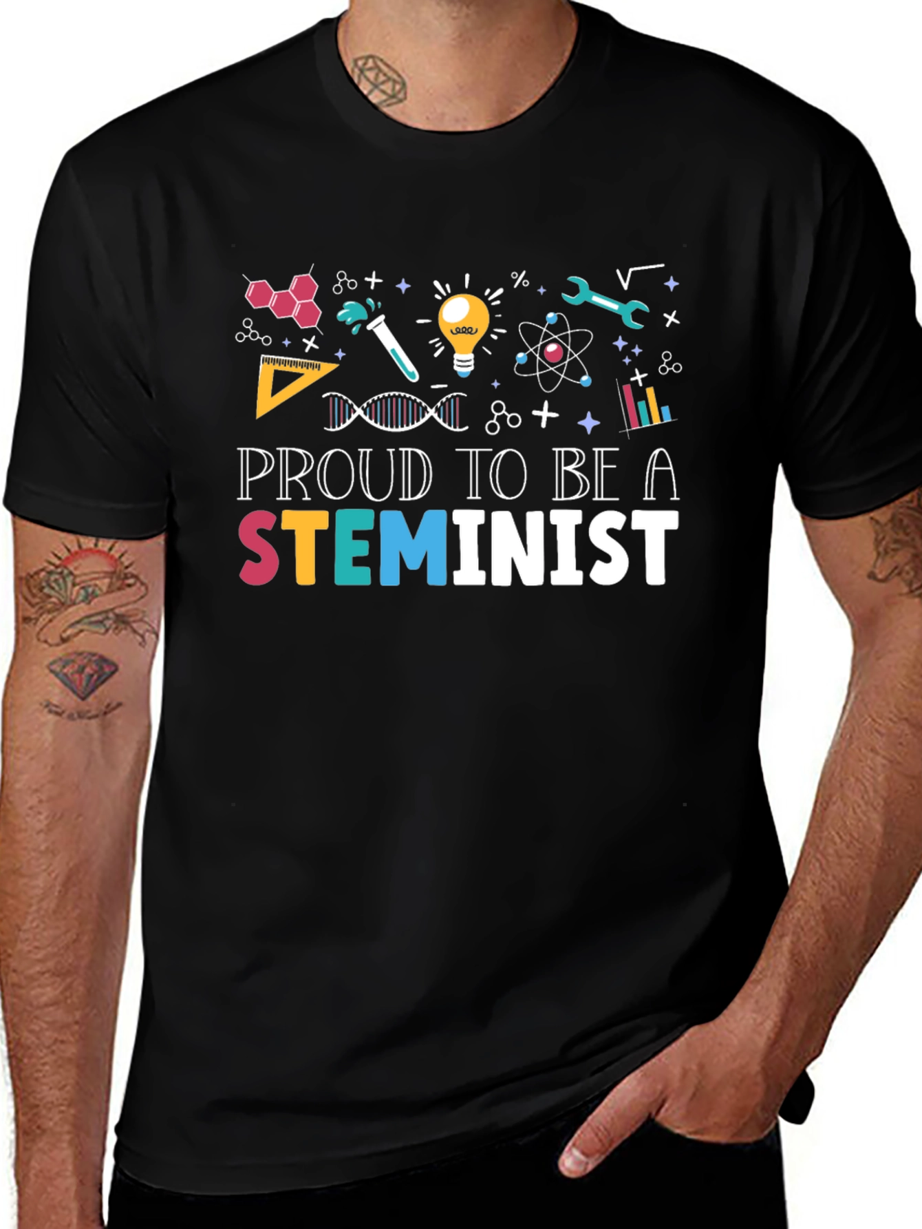 STEMinist T-Shirt - Science Pride Tee