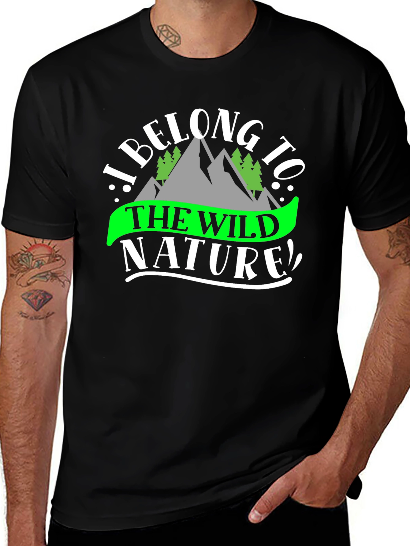 Variant 6 of I Belong To The Wild Nature T-Shirt