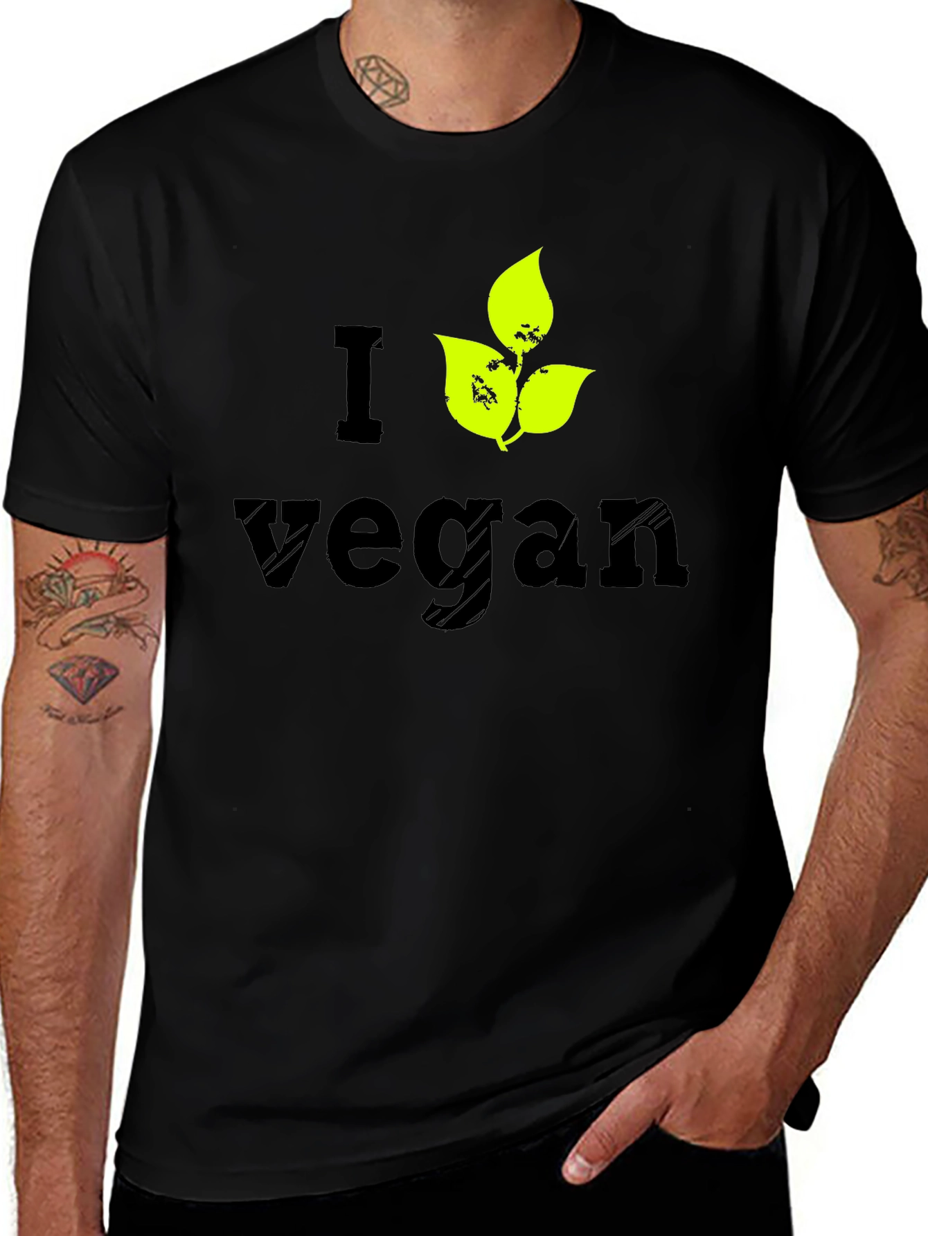 Variant 3 of I Leaf Vegan Graphic T-Shirt