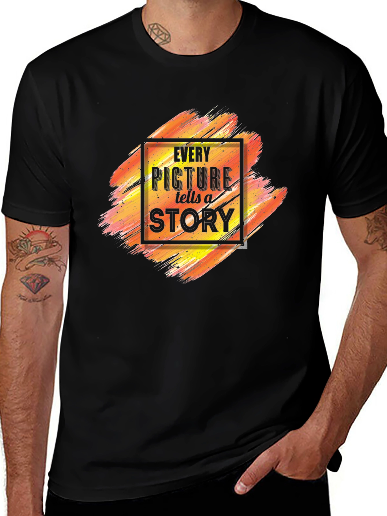 Variant 20 of Every Picture Tells a Story Graphic T-Shirt