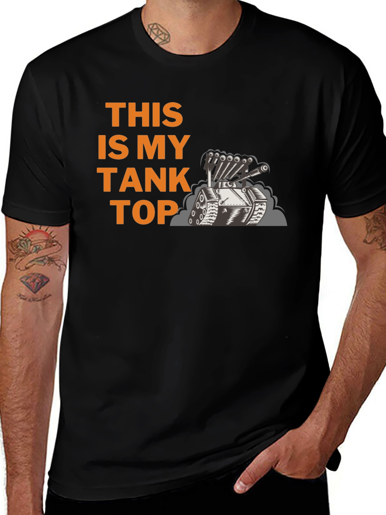 Variant 7 of This Is My Tank Top Graphic T-Shirt