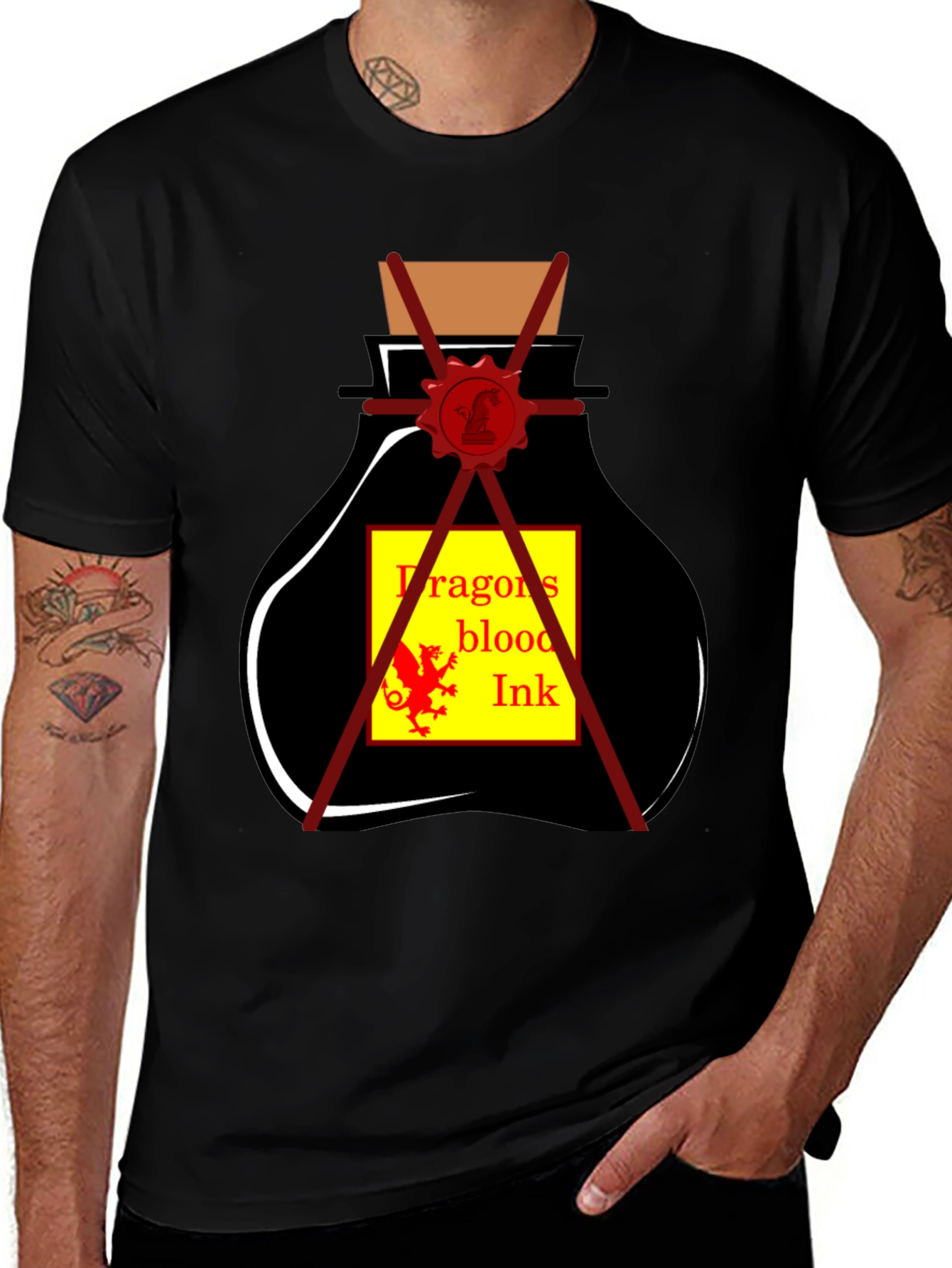 Variant 11 of Dragon's Blood Ink T-Shirt