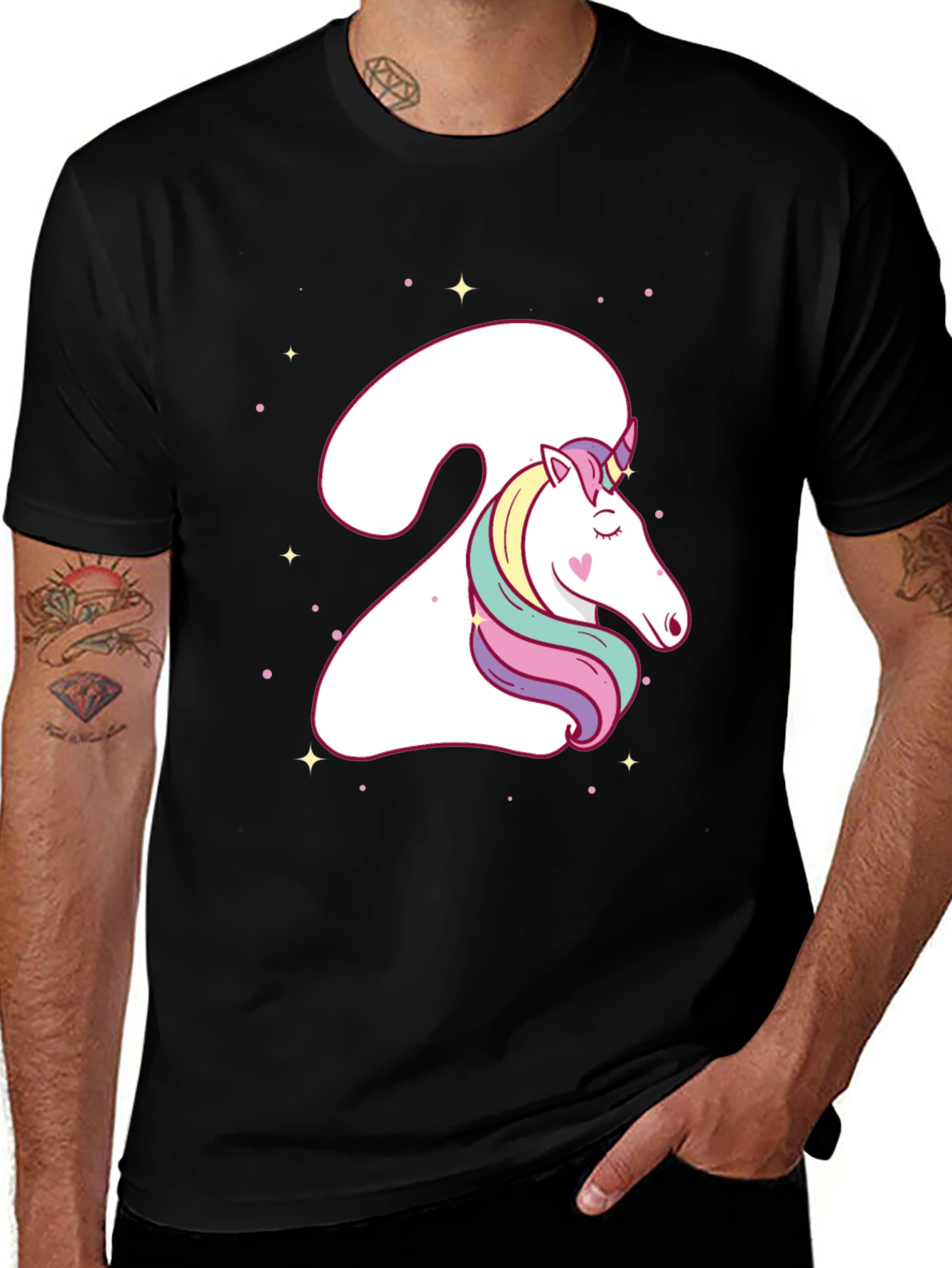 Unicorn Birthday Shirt - Number Two