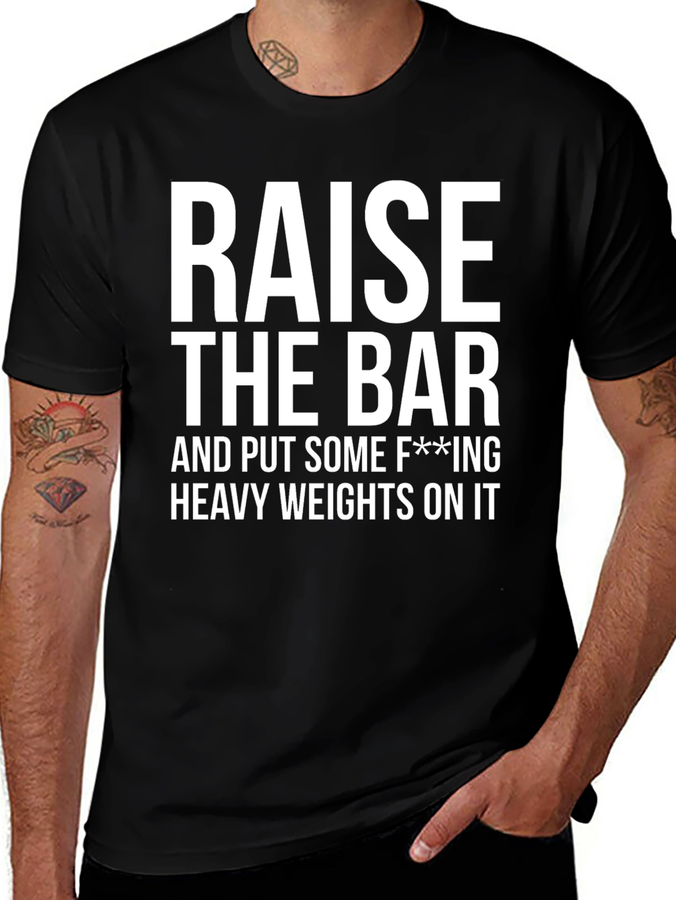 Raise The Bar Graphic T-Shirt
