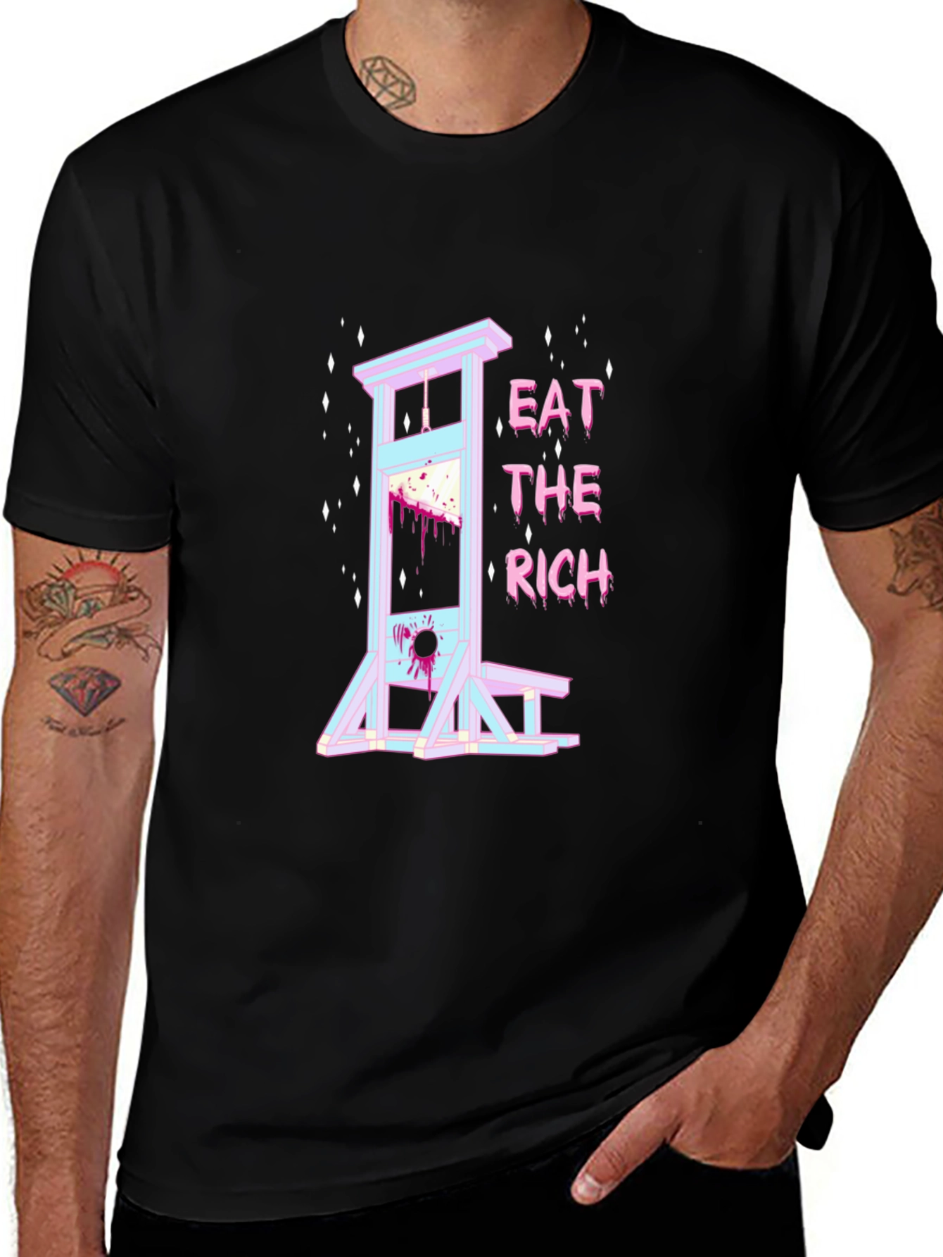 Variant 4 of Eat The Rich Graphic T-Shirt
